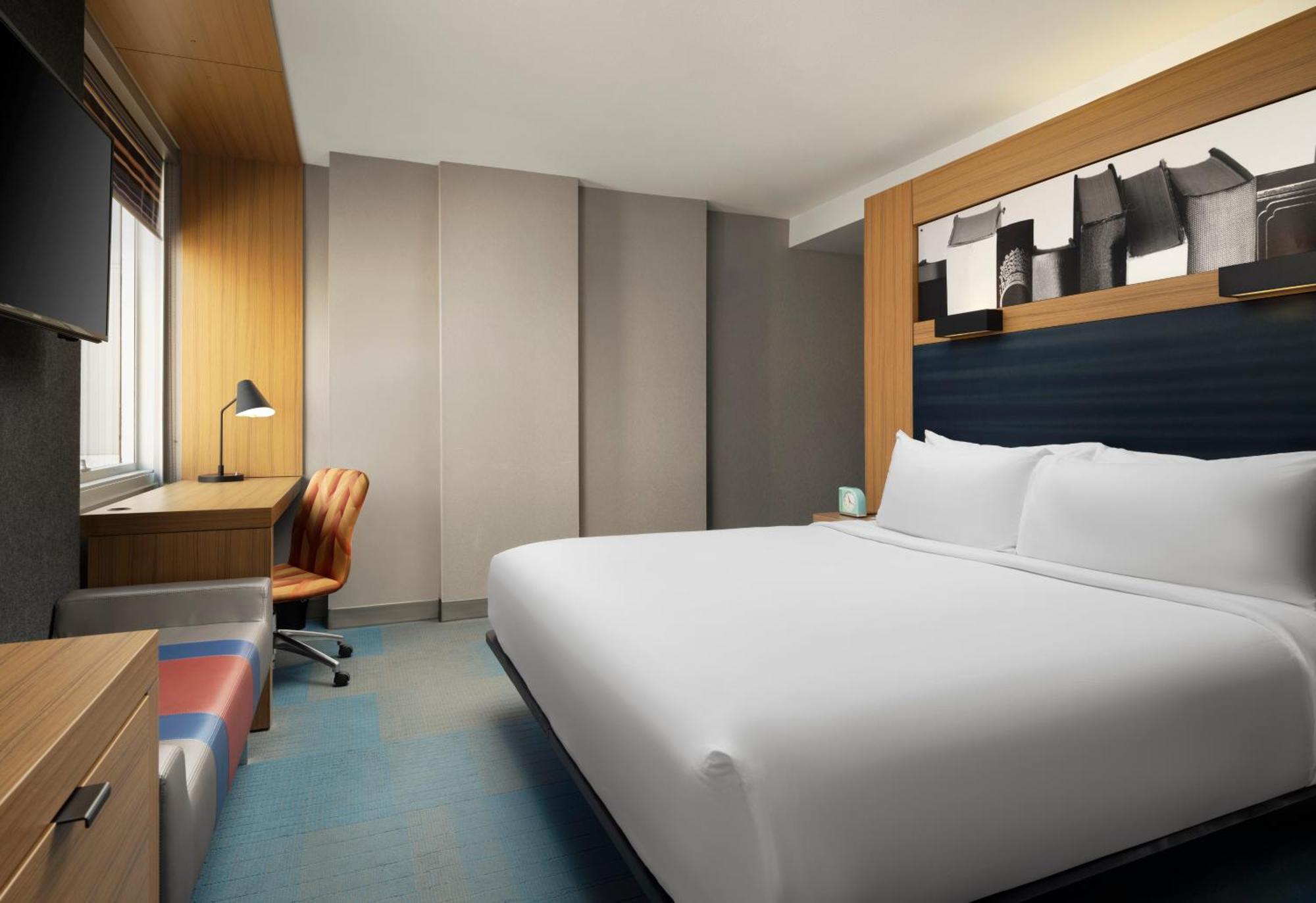 Habitación Aloft con vistas a la ciudad - 1 cama extragrande