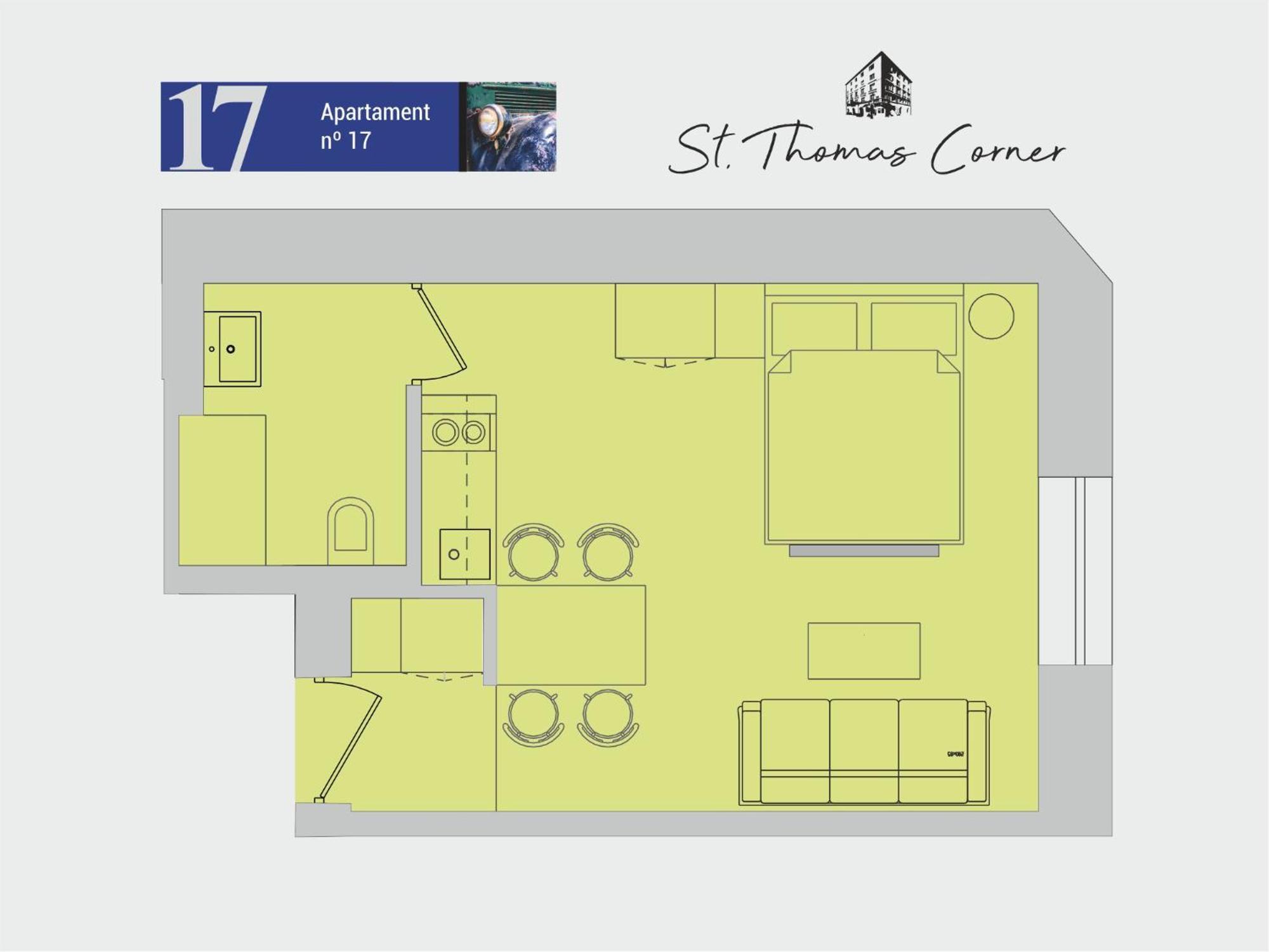 Apartamento Deluxe (4 adultos) con vistas a la ciudad