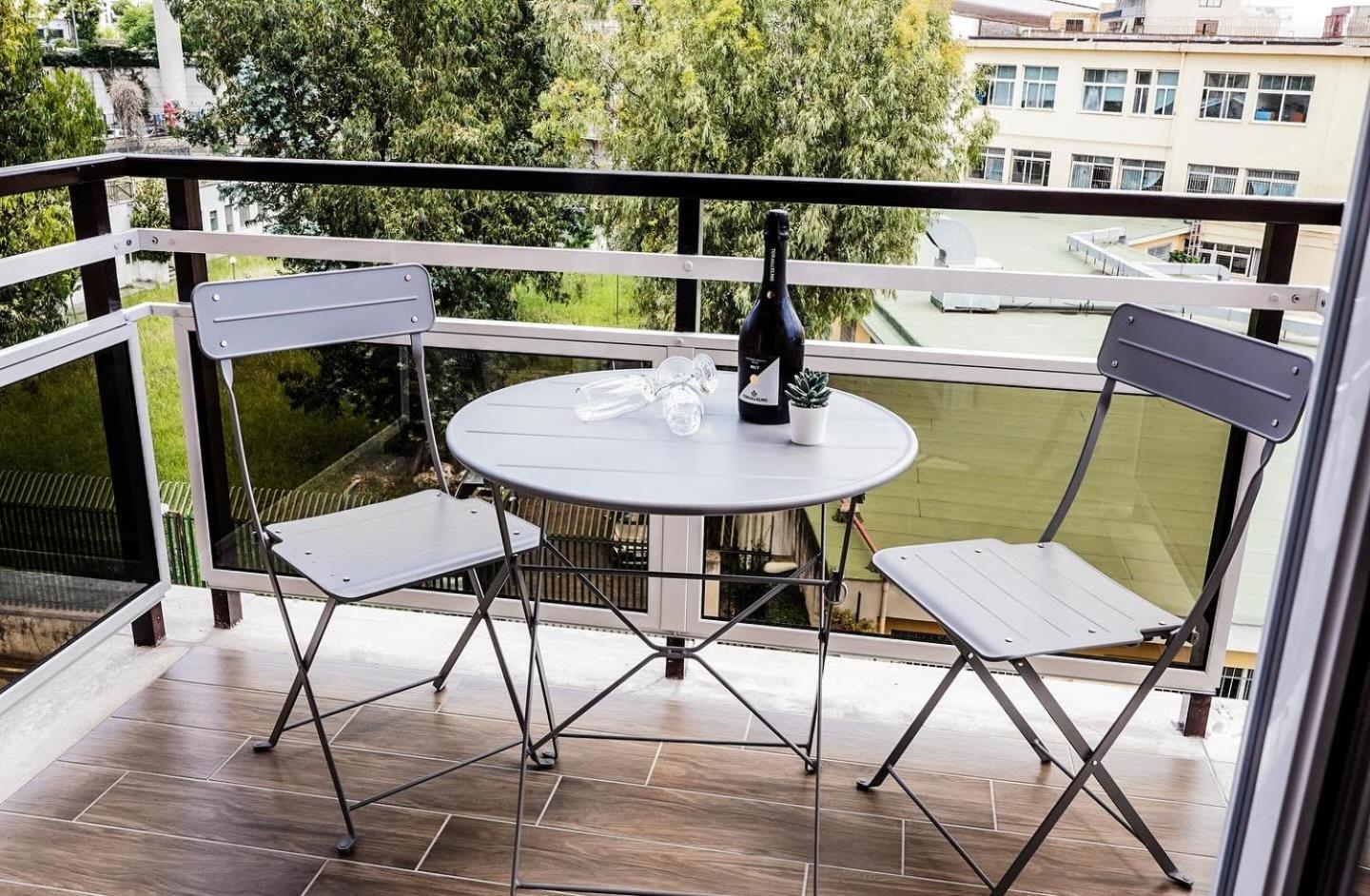Habitación Triple con balcón