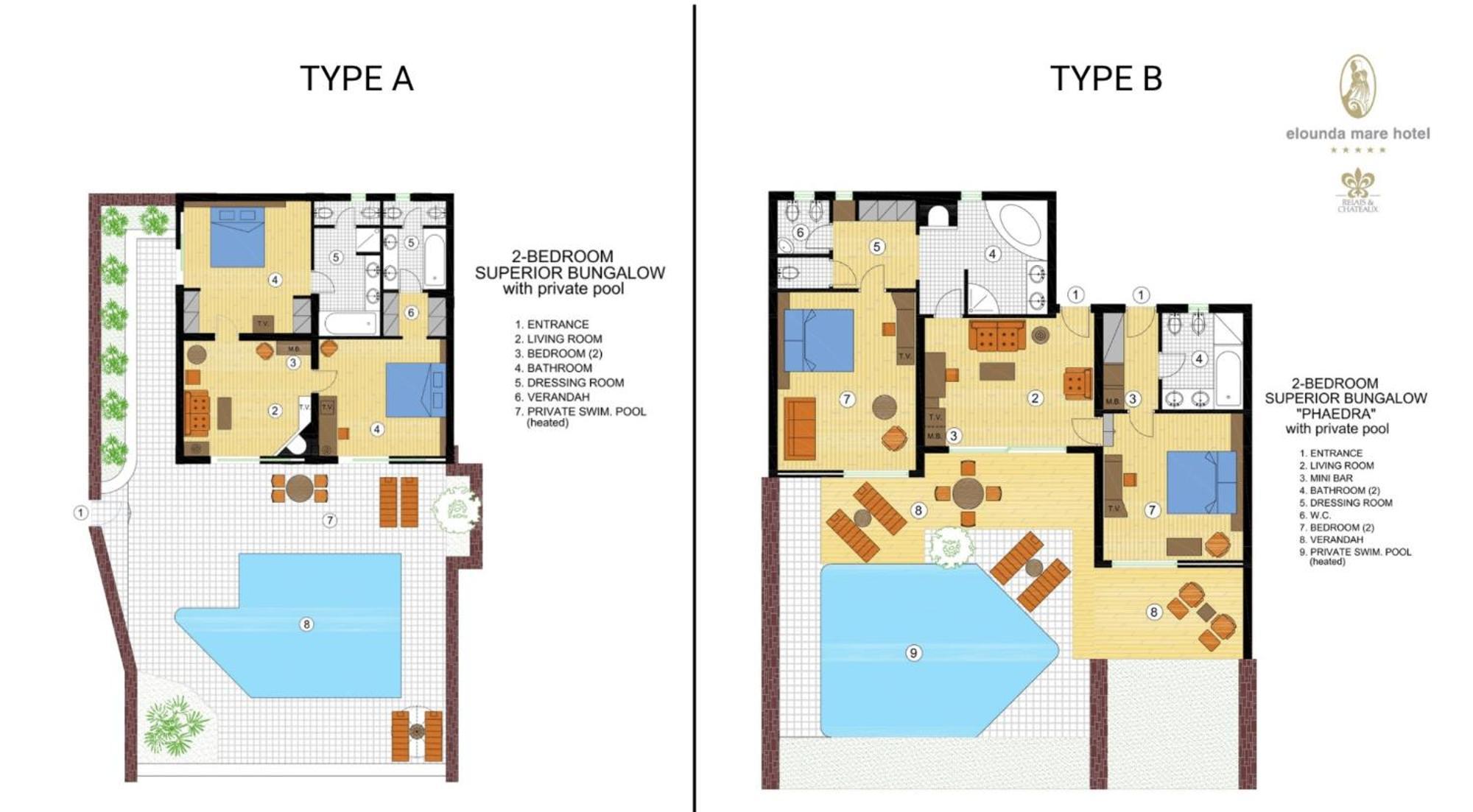 Bungalow Supérieur 2 Chambres