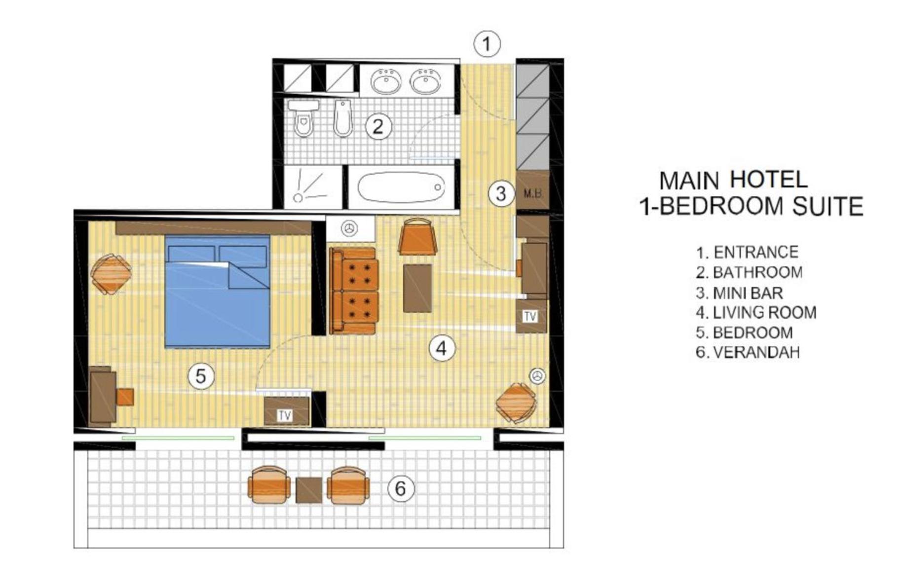 Suite 1 Chambre