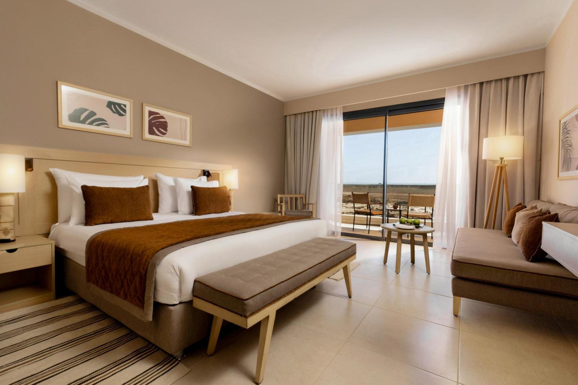 Superior Unterkunft mit Queensize-Bett oder 2 Einzelbetten und Meerblick