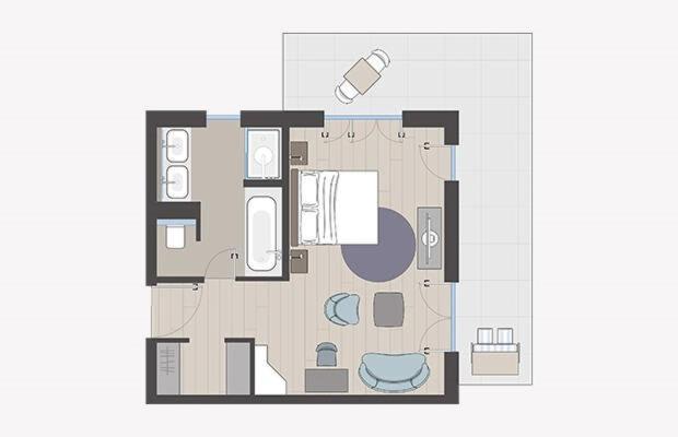 Deluxe Double Room with Bath