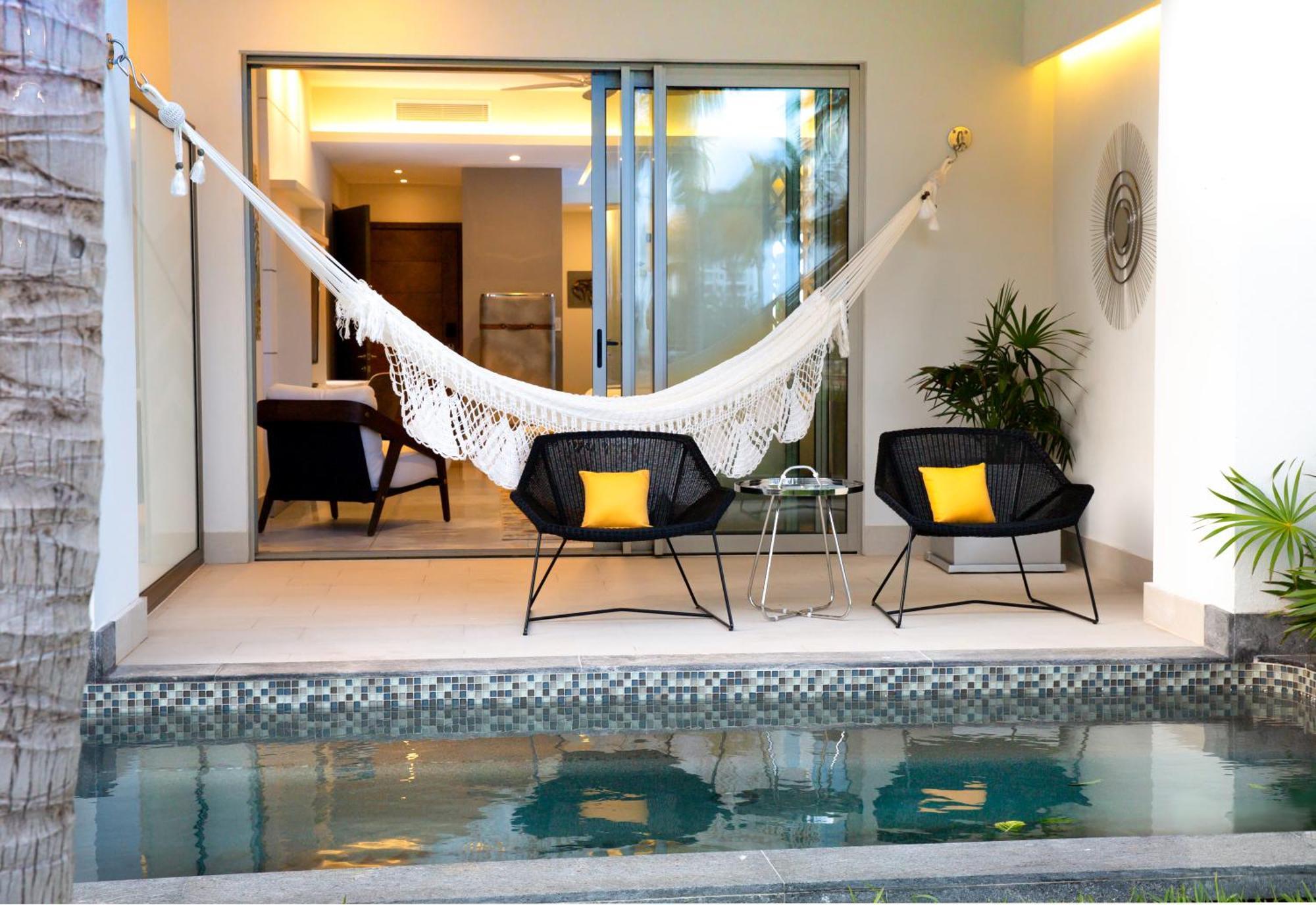 Acomodação de 1 Quarto com Acesso Direto à Piscina