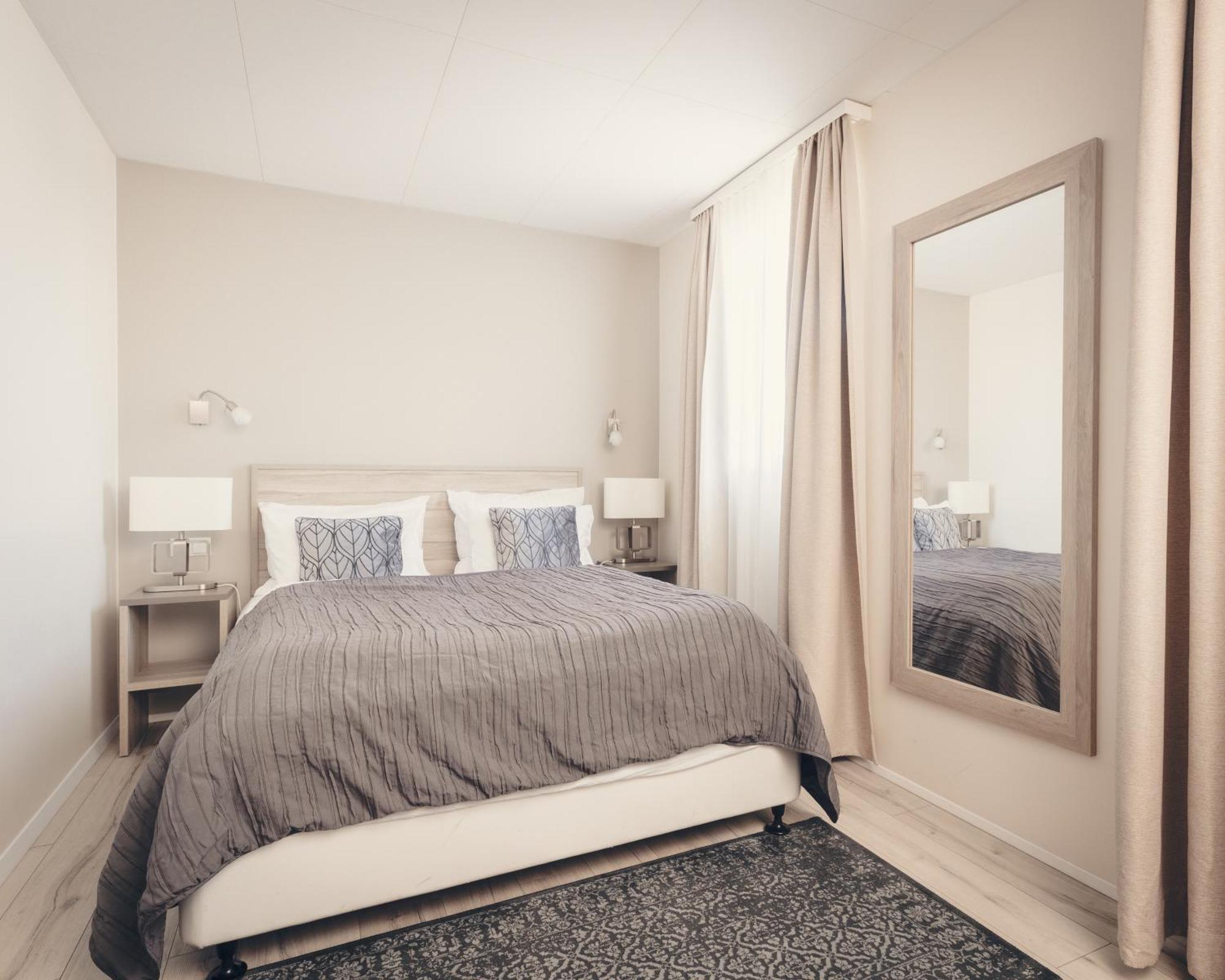 Tweepersoonskamer met 1 of 2 Bedden en Eigen Badkamer