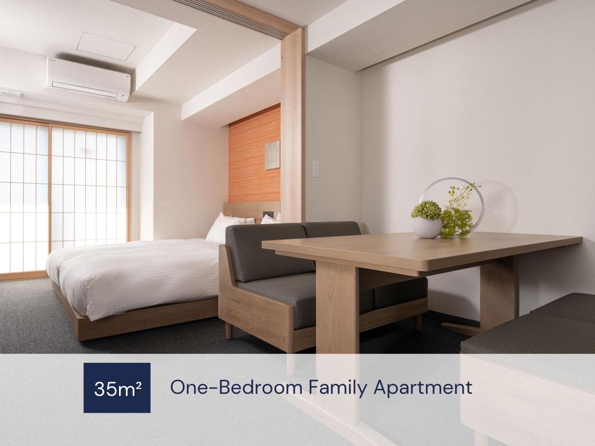 Familieappartement met 1 Slaapkamer