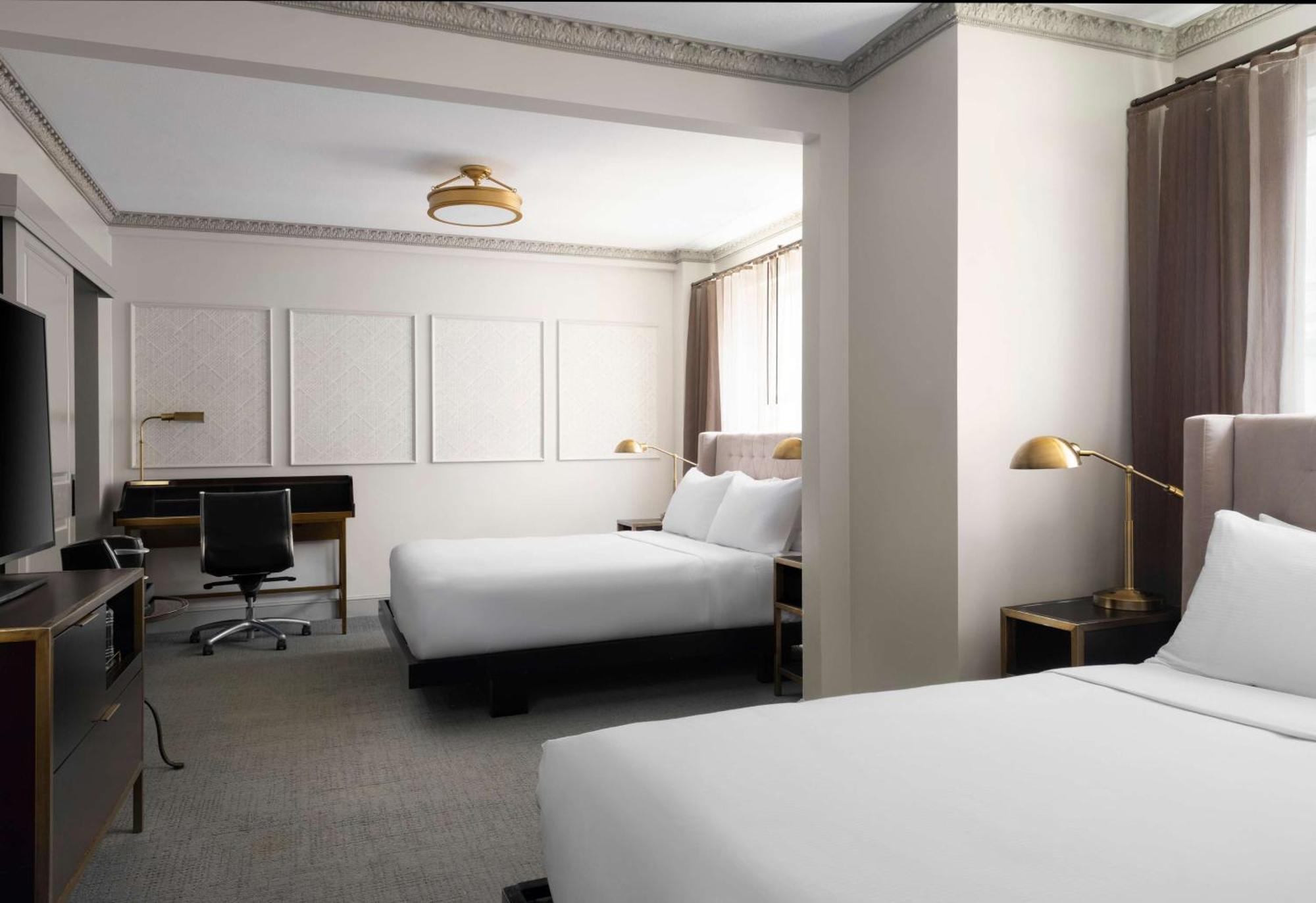 Zimmer mit 2 Queensize-Betten