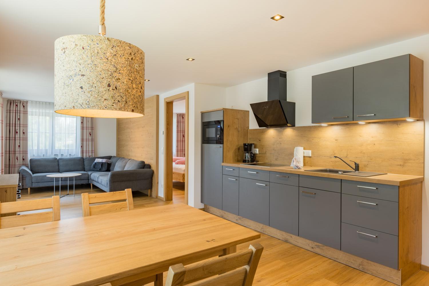 Apartment mit 2 Schlafzimmern und Bergblick