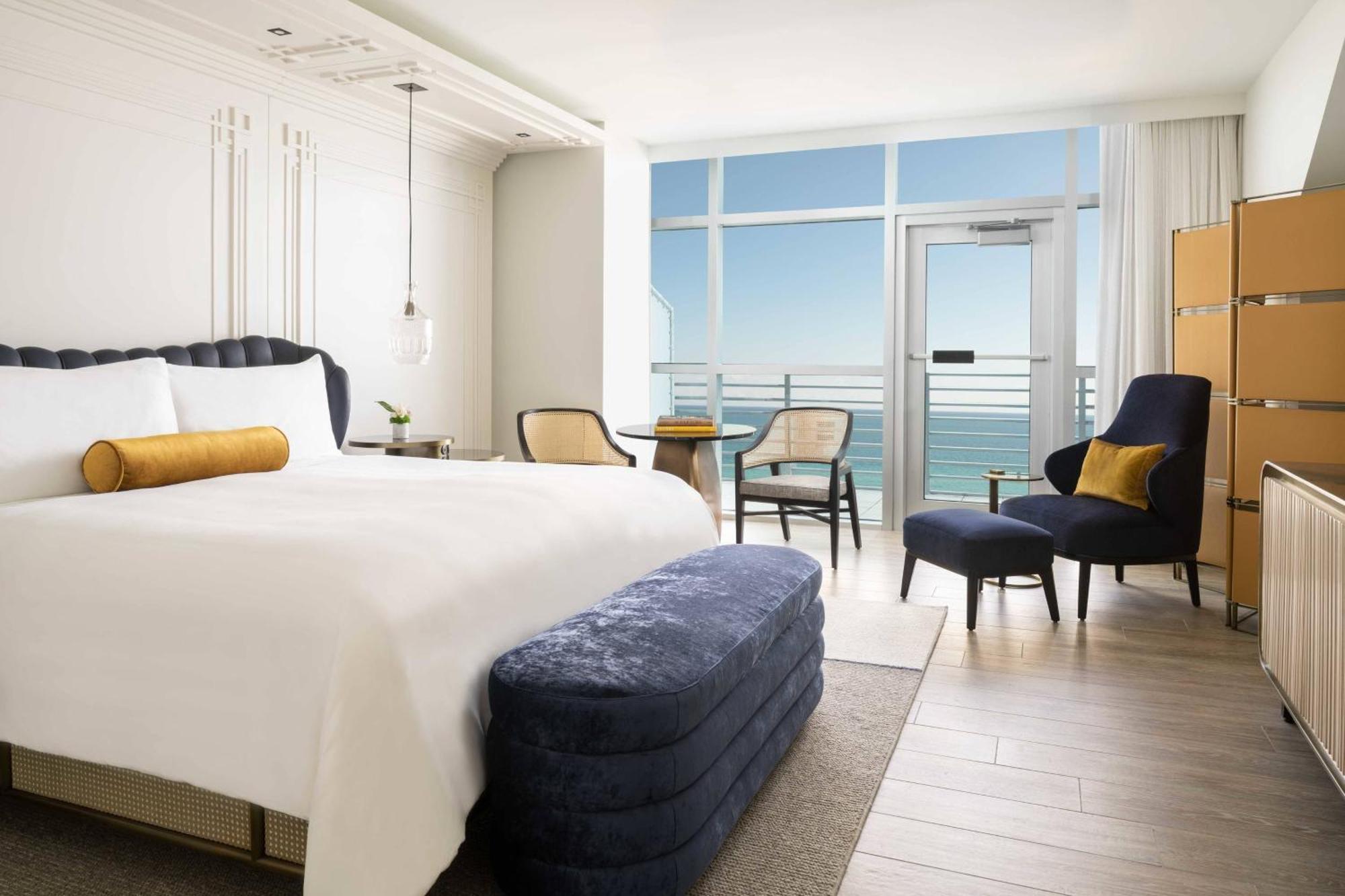 Habitación con vistas al mar- Cama extragrande