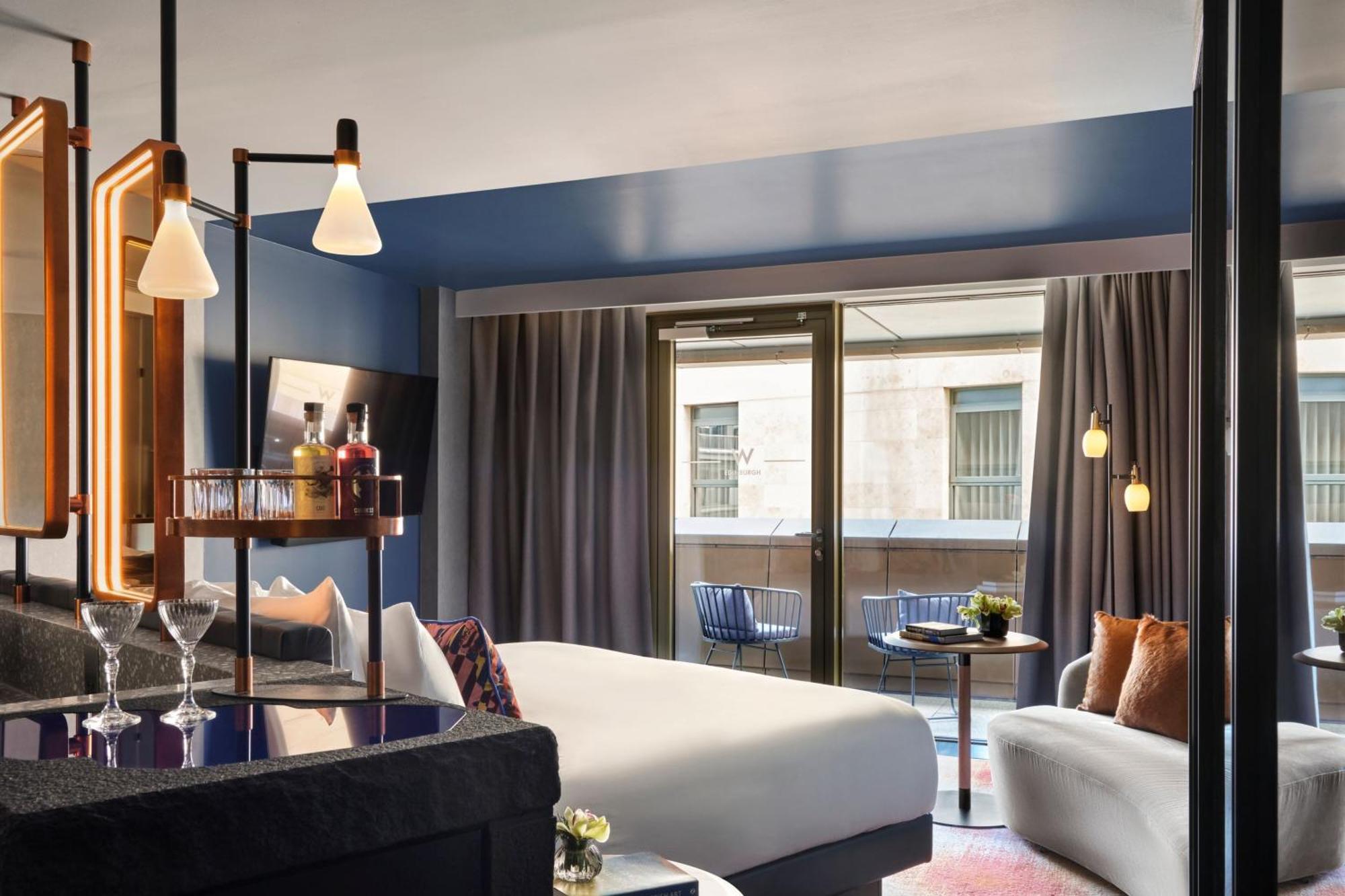 Hébergement Supérieur avec Lit King-Size et Balcon