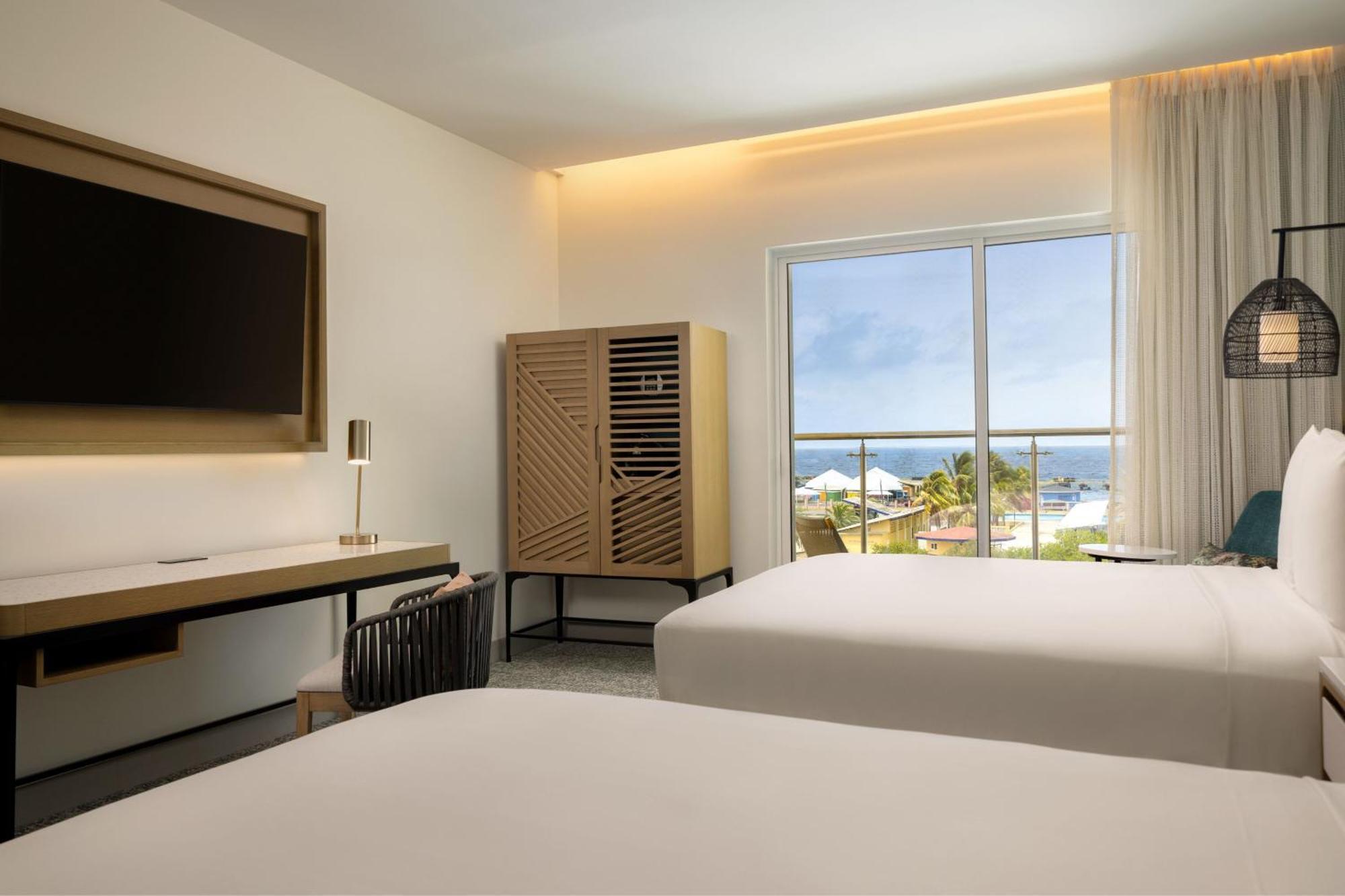 Premium Queen Room Two Queen Beds Balcony Ocean View