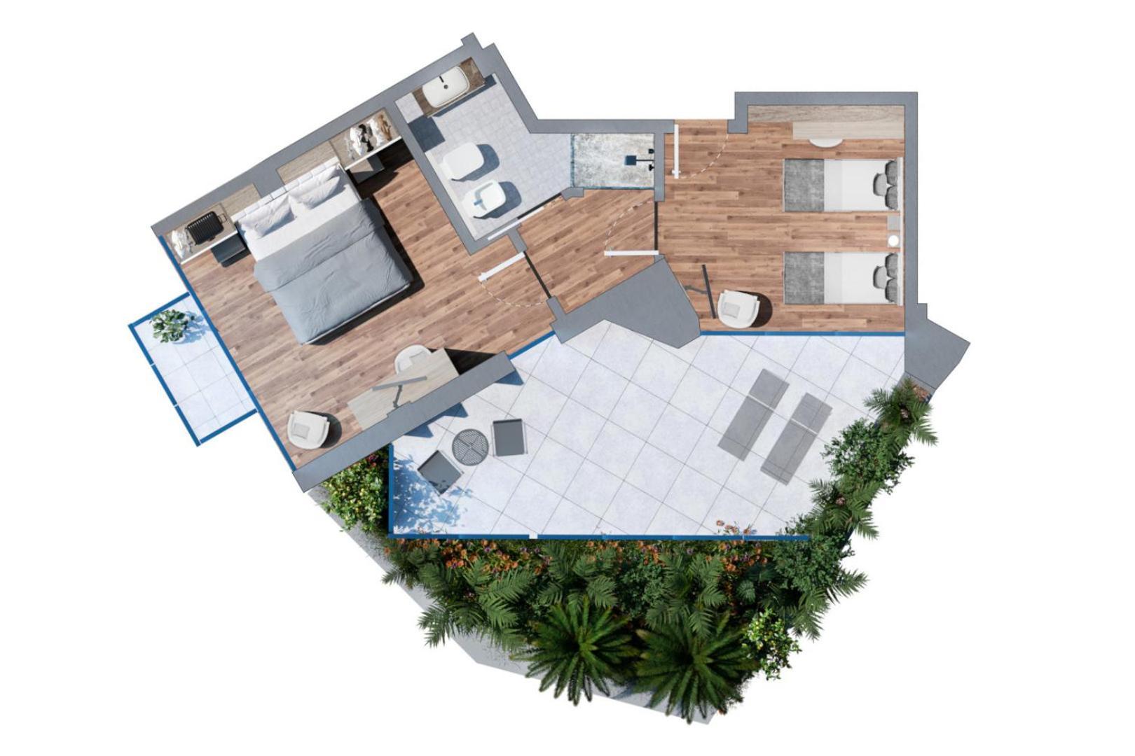 Suite Familiale avec Terrasse