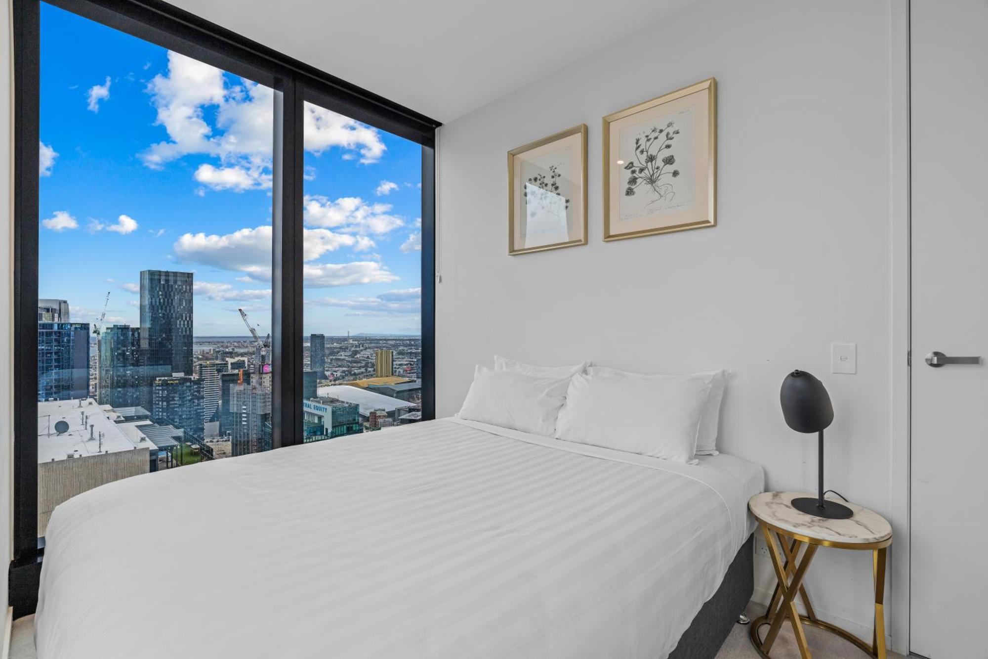 Two-Bedroom One Bathroom Sky High Apartment