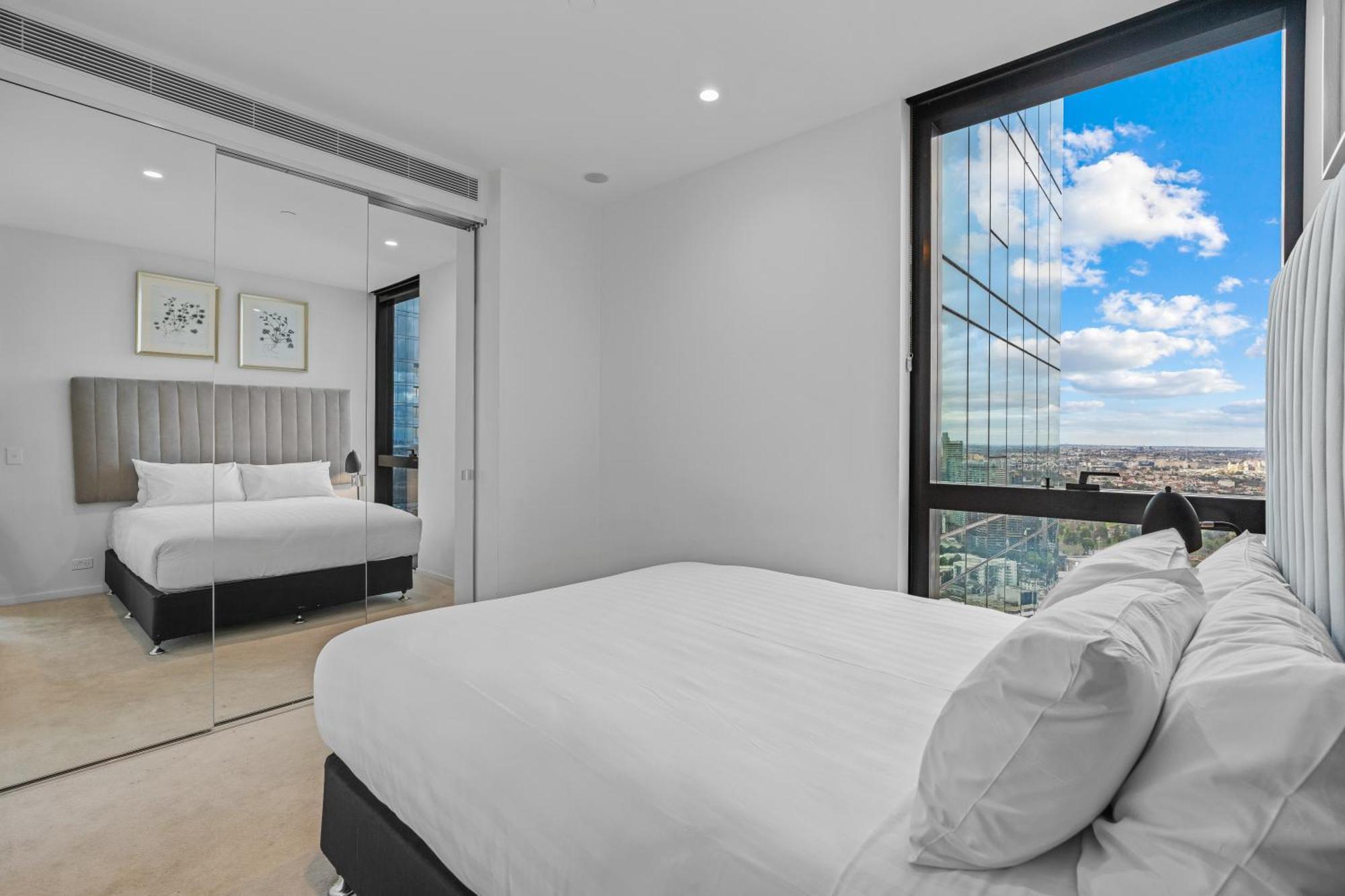 Two-Bedroom One Bathroom Sky High Apartment