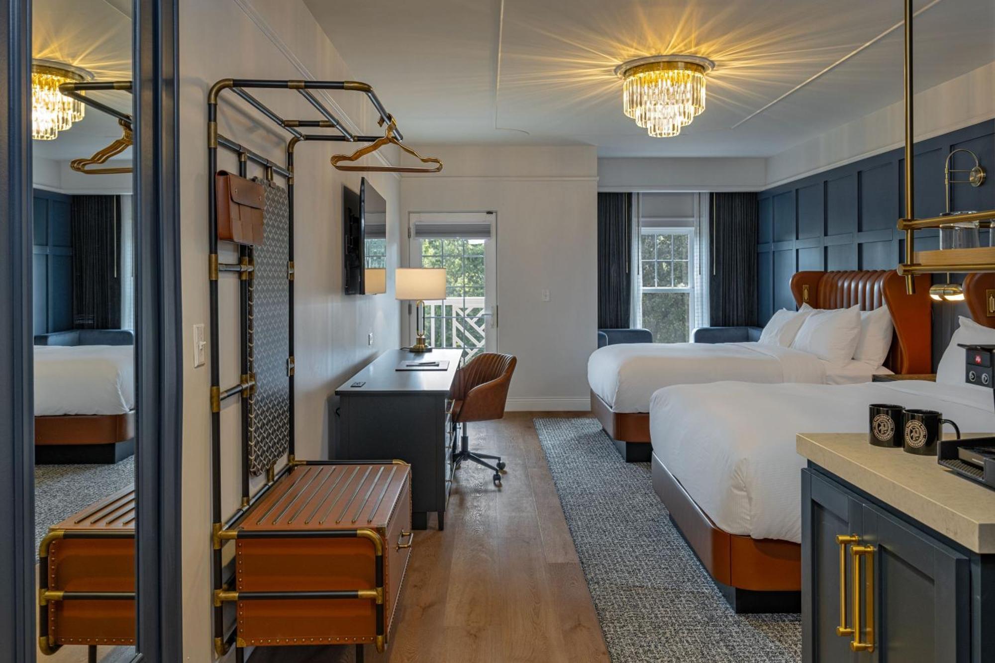 Deluxe Queen Room with Two Queen Beds and Balcony