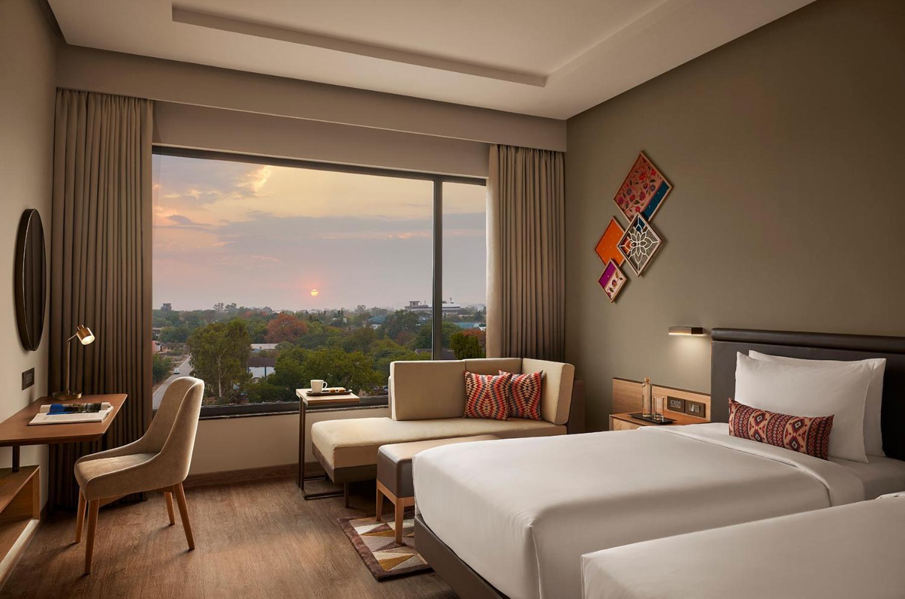 Twin Room with Pool View