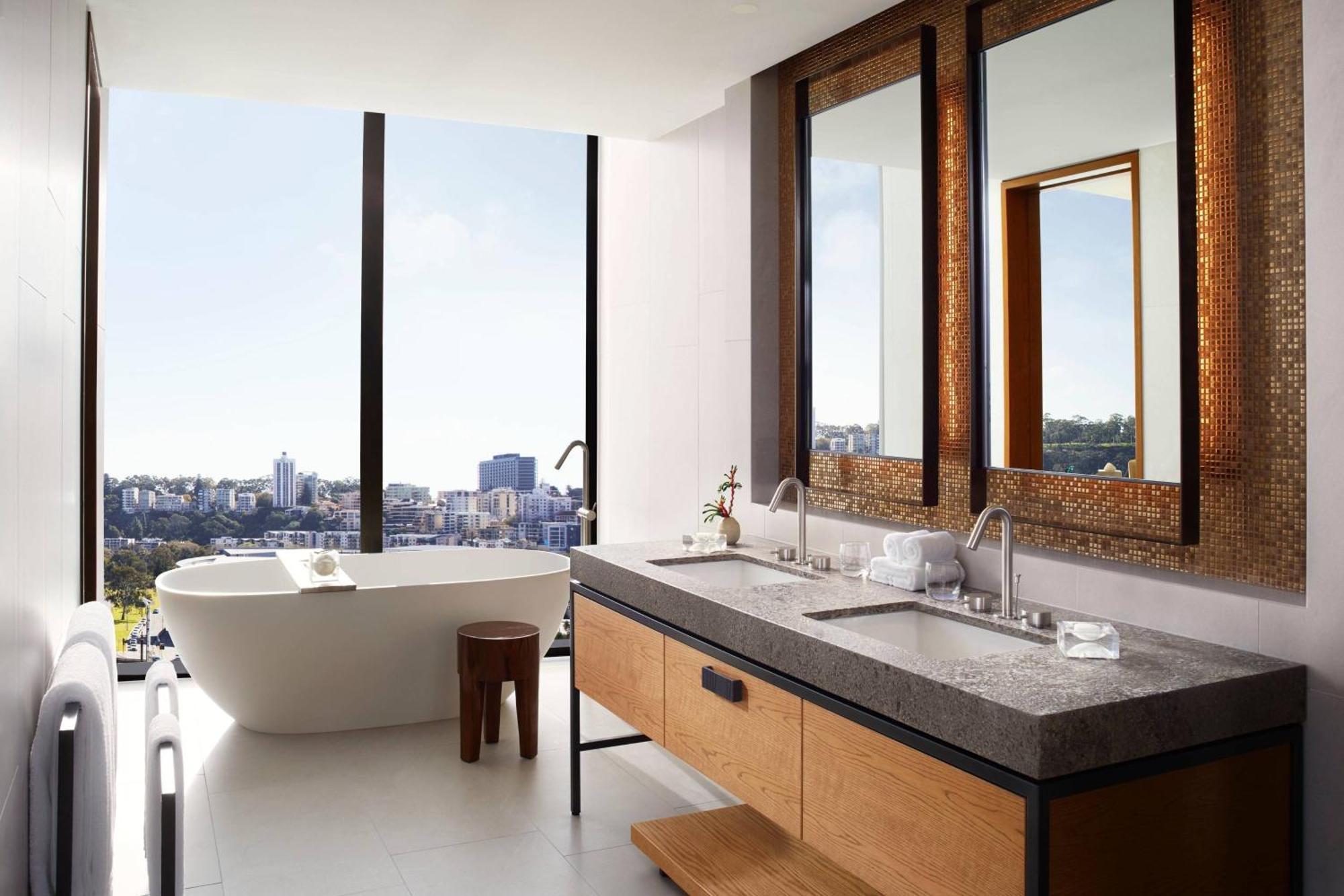 King Studio with Soaking Tub and Skyline View