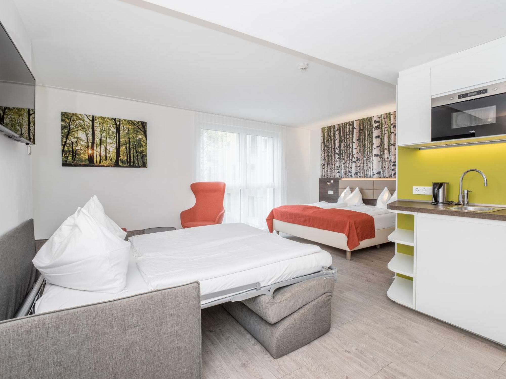 Luxe Kamer met 1 of 2 Bedden en Balkon