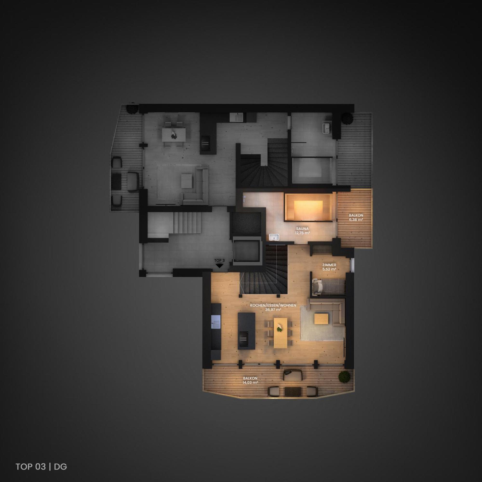 Penthouse Appartement