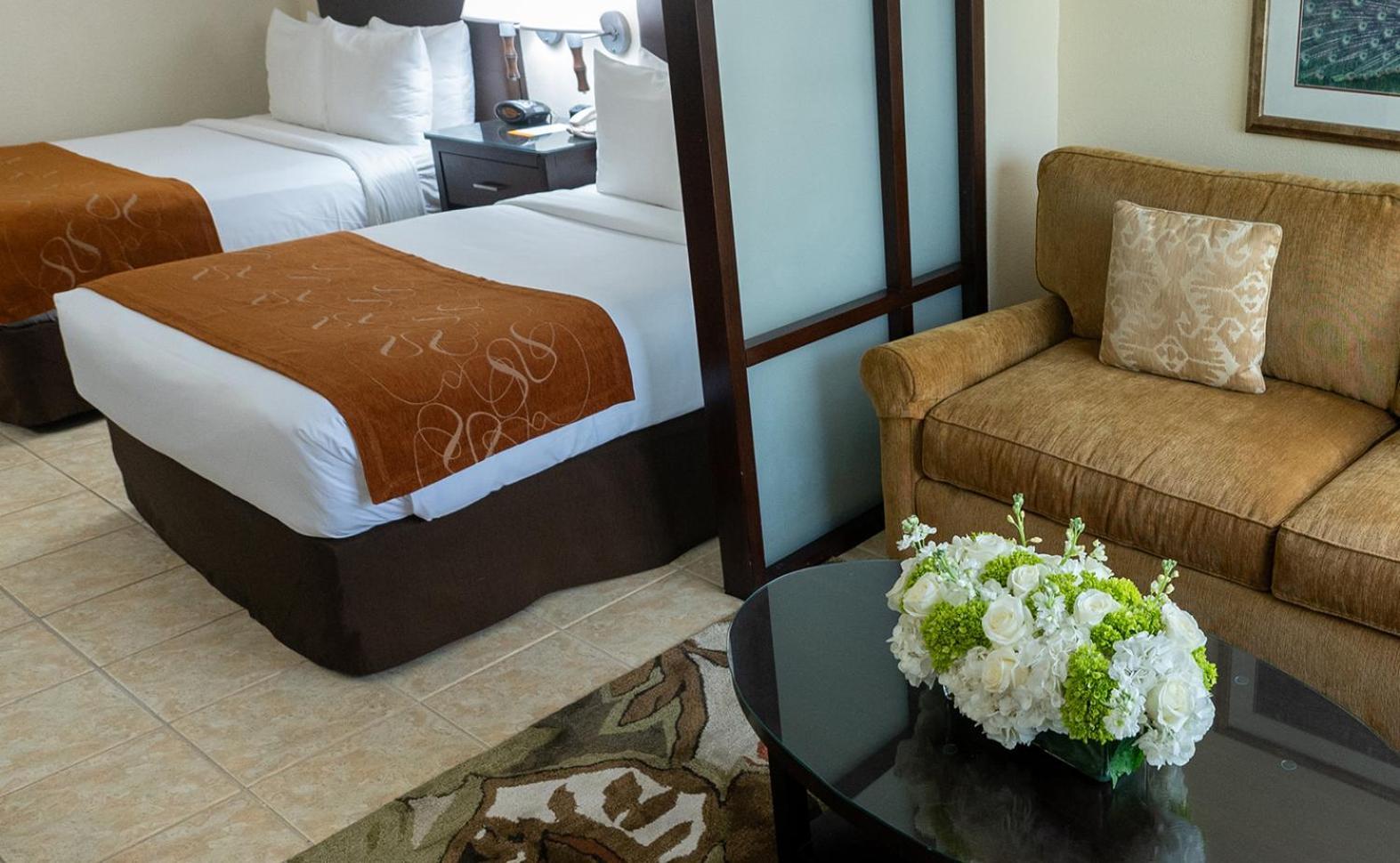 Double Suite Two Double Beds Non-Smoking