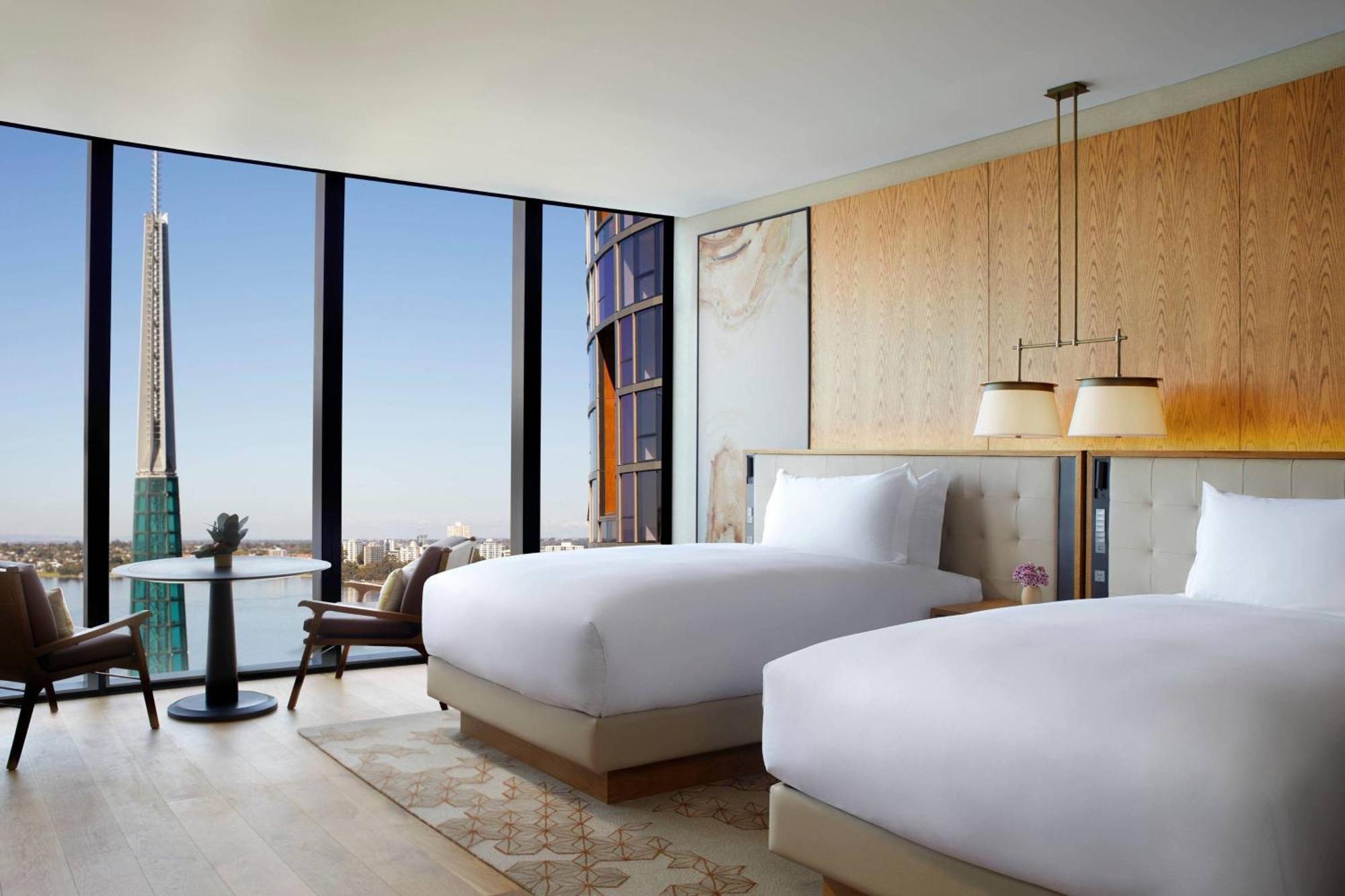 Swan River View Premium Guest Room 2 Double Beds