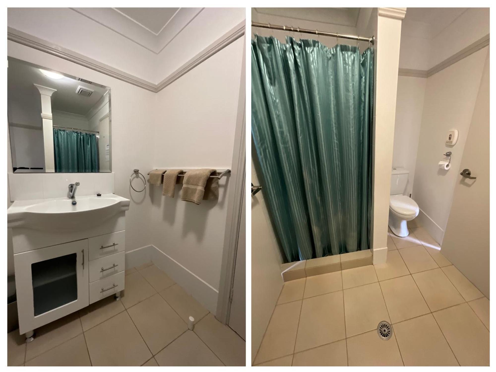 Family Room with Shared Bathroom