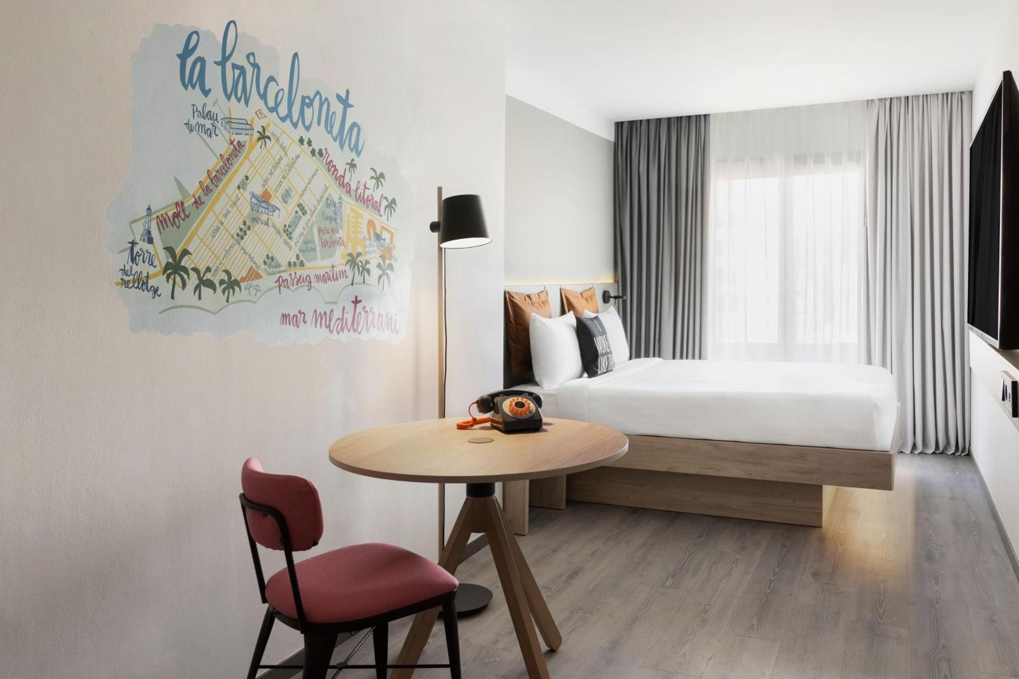 Habitación Moxy con vistas a la ciudad - 1 cama grande