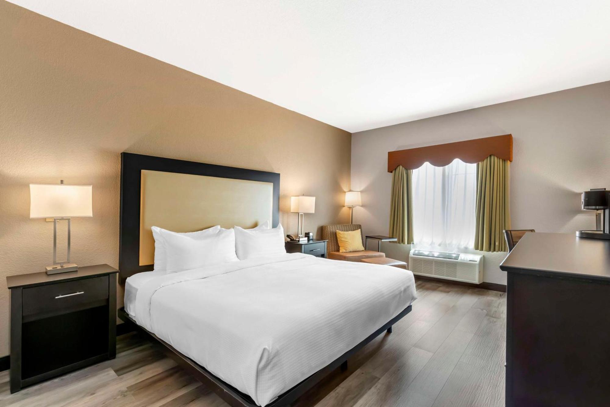 King Room with Roll-In Shower - Mobility Access