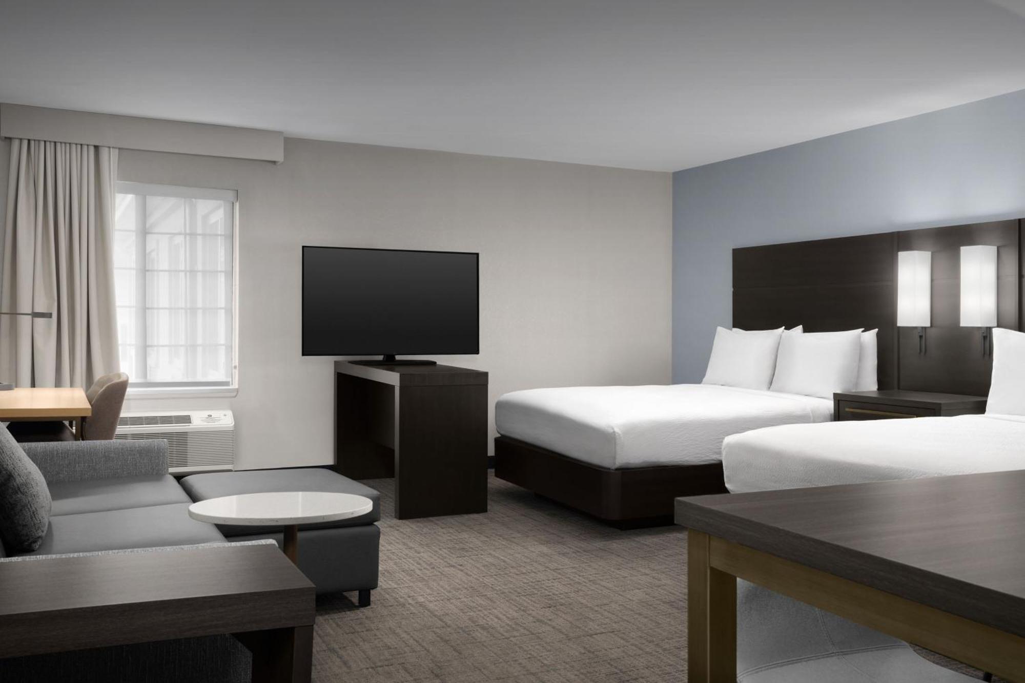 Queen Studio with Two Queen Beds and Sofa Bed