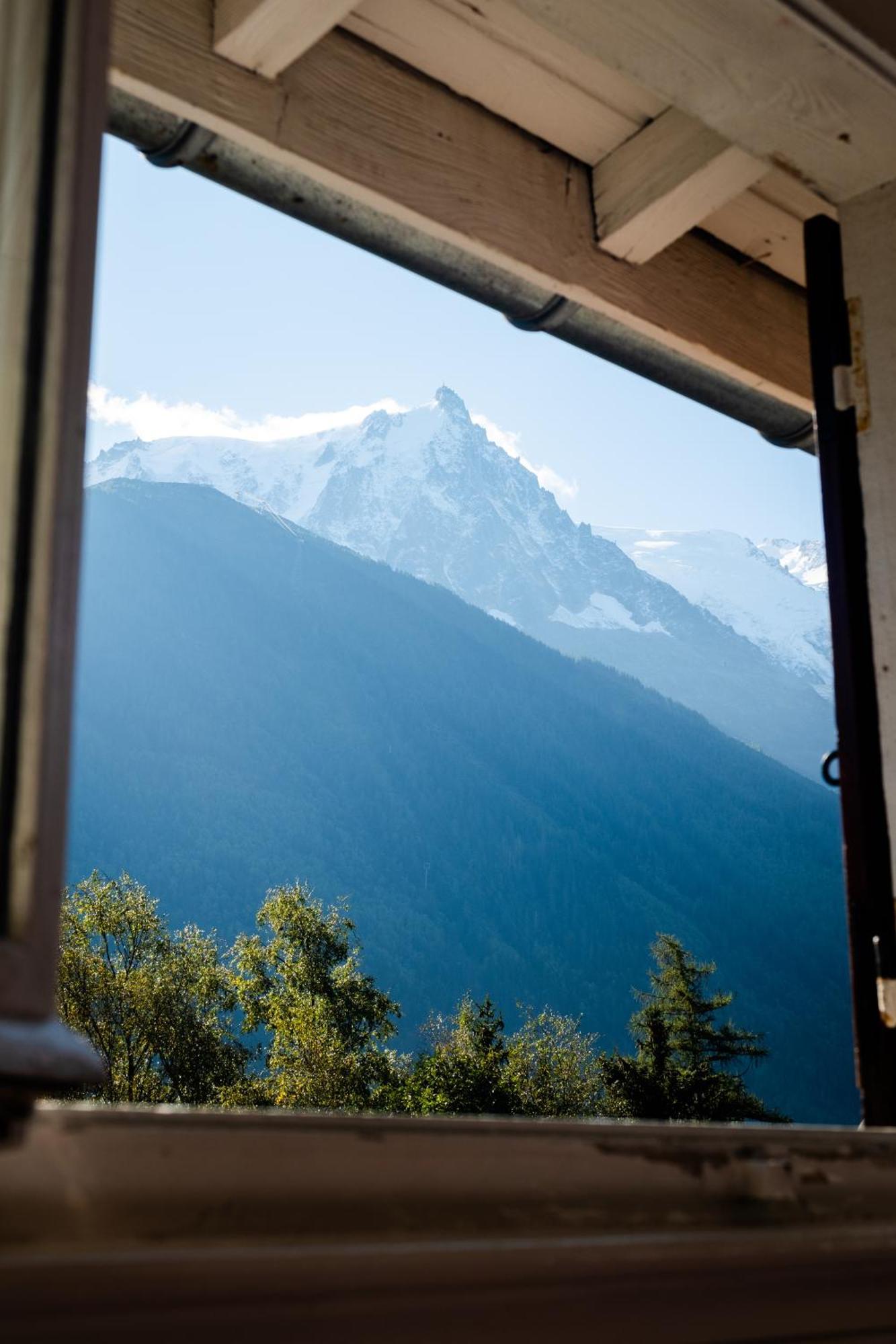 Chambre Double - Vue sur Aiguille du Midi