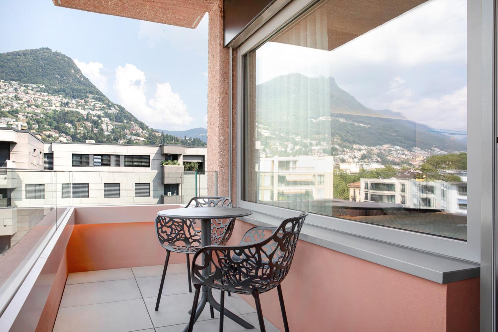 One-Bedroom Apartment Balcony