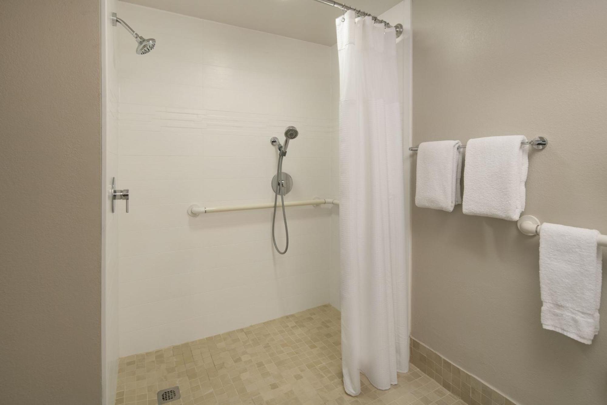 King Studio with Sofa Bed and Roll-in Shower - Mobility and Hearing Accessible