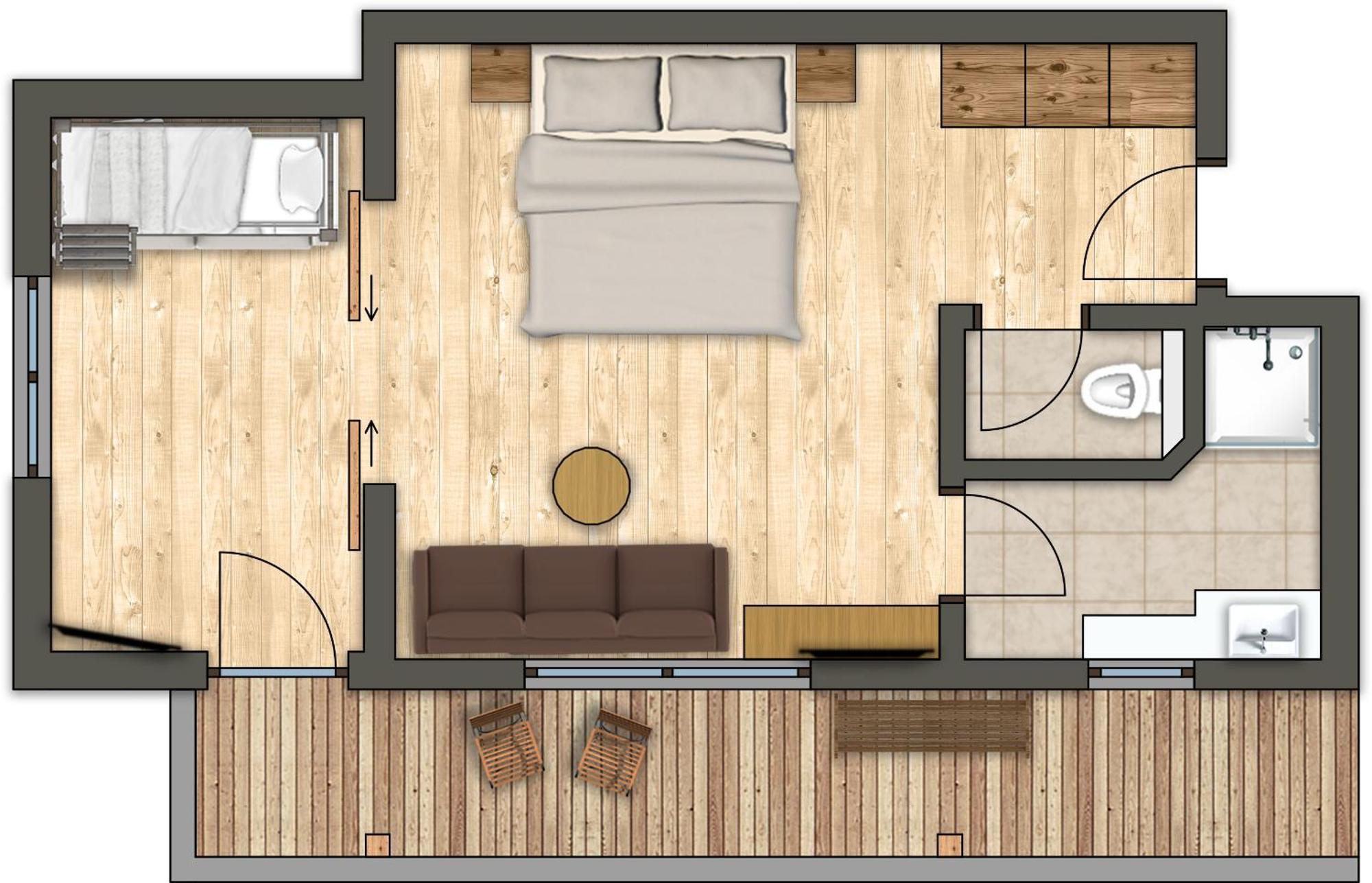 Deluxe One-Bedroom Suite,1685066341:JPEG