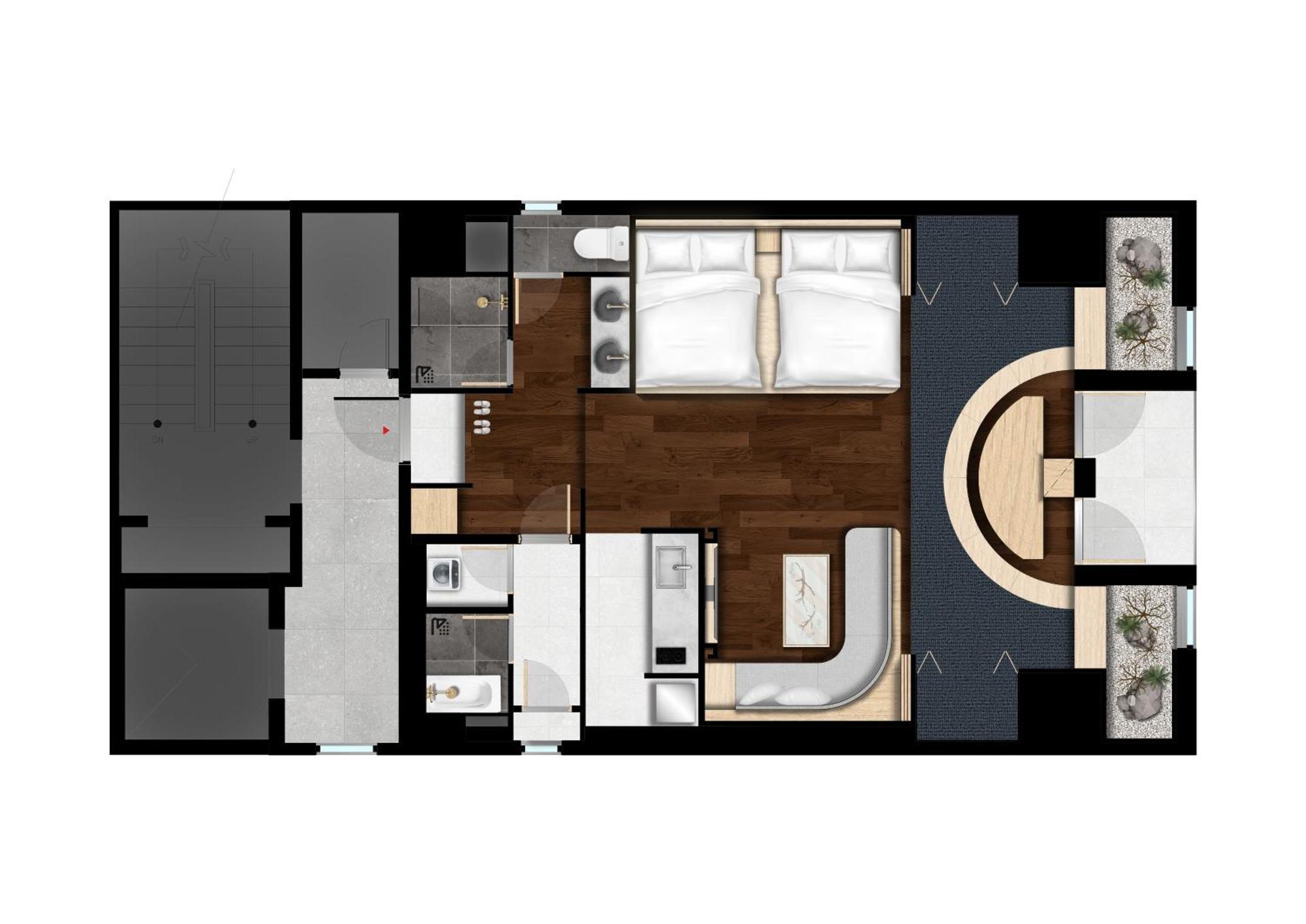 Royal Suite with Double Beds (Highest Floor)