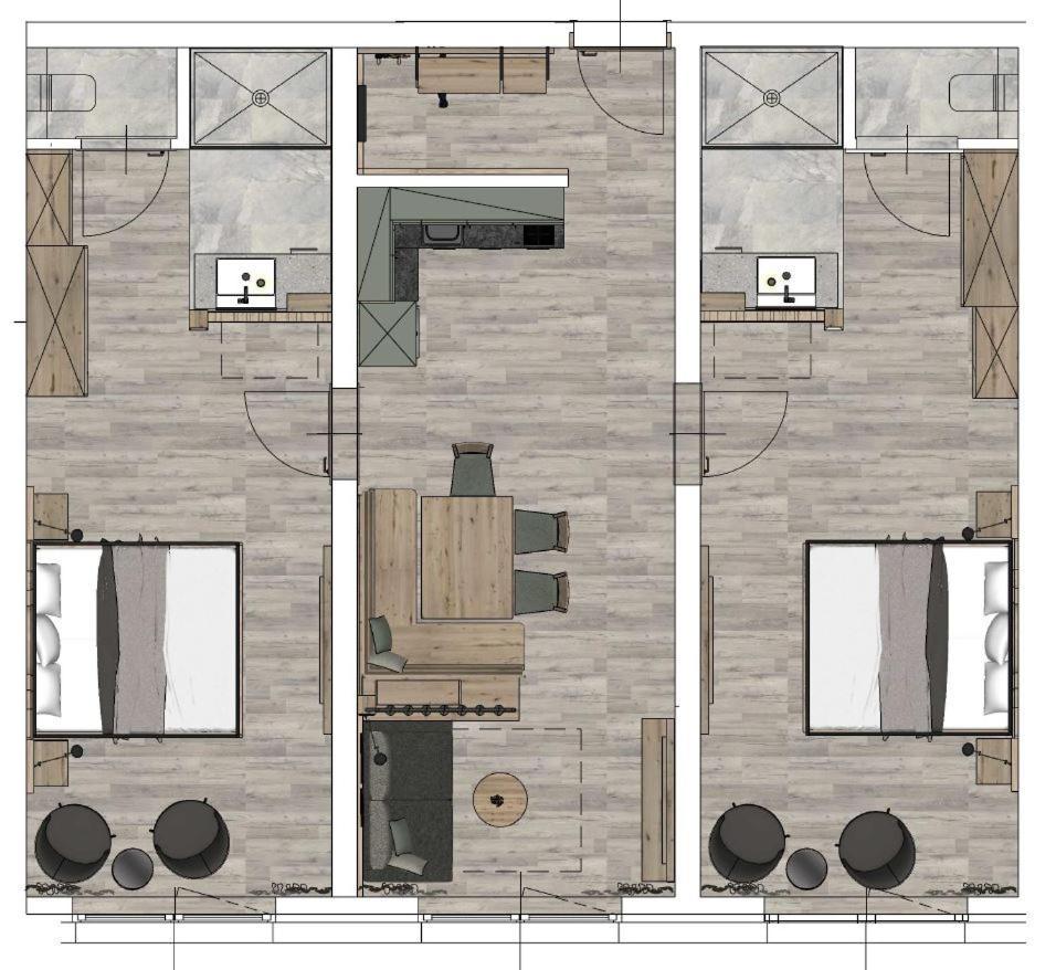 Appartement met 2 Slaapkamers en Balkon