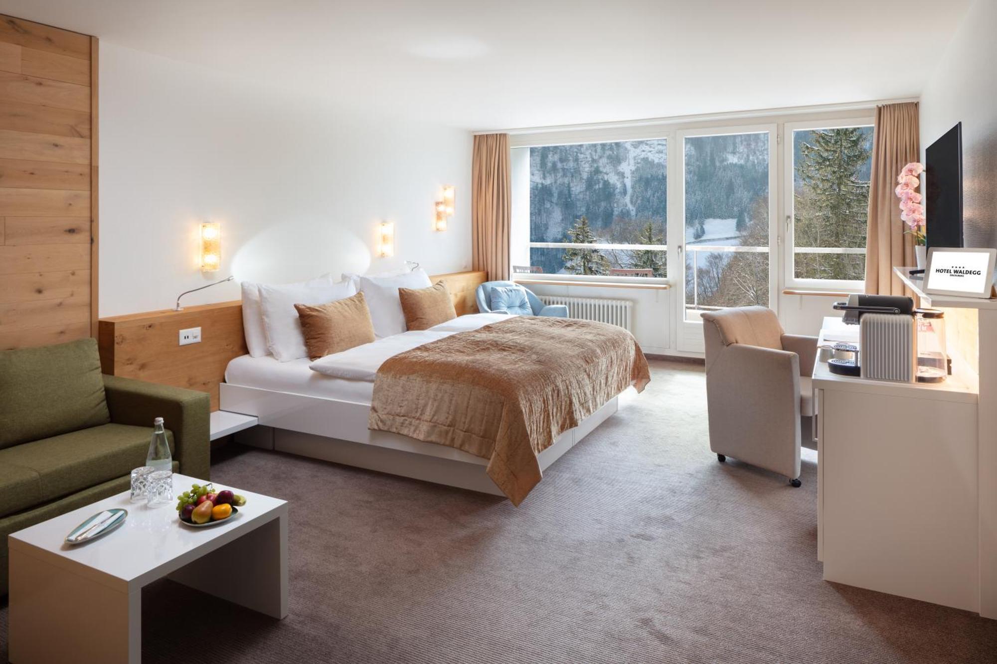 Superior Double Room Balcony Mountain View