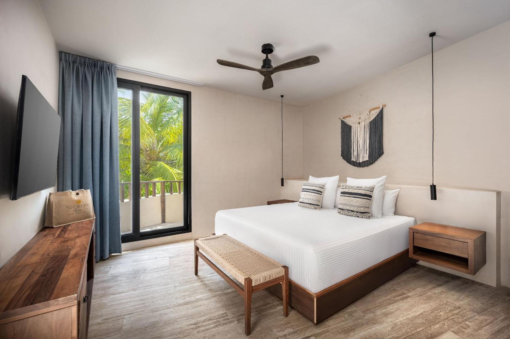 Casa Zamna Hébergement Lit King-Size - Vue Tropicale