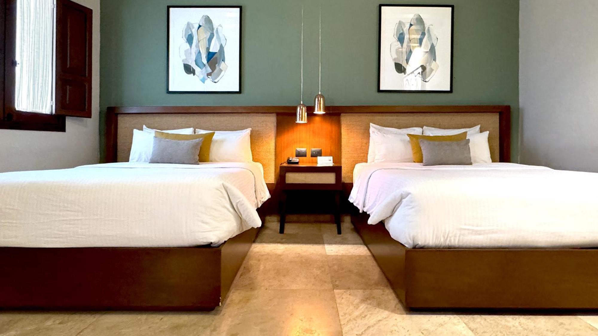 Twin Room with Pool View