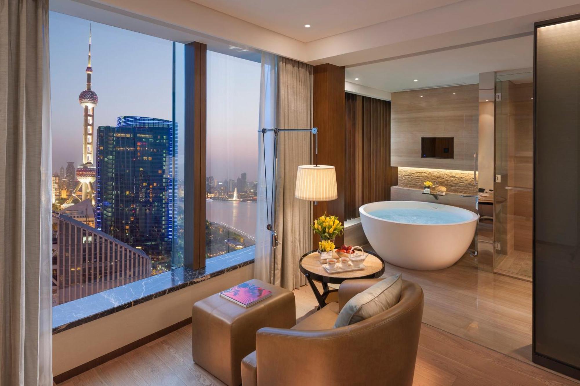 Habitación Mandarin con vistas al río - 1 cama extragrande