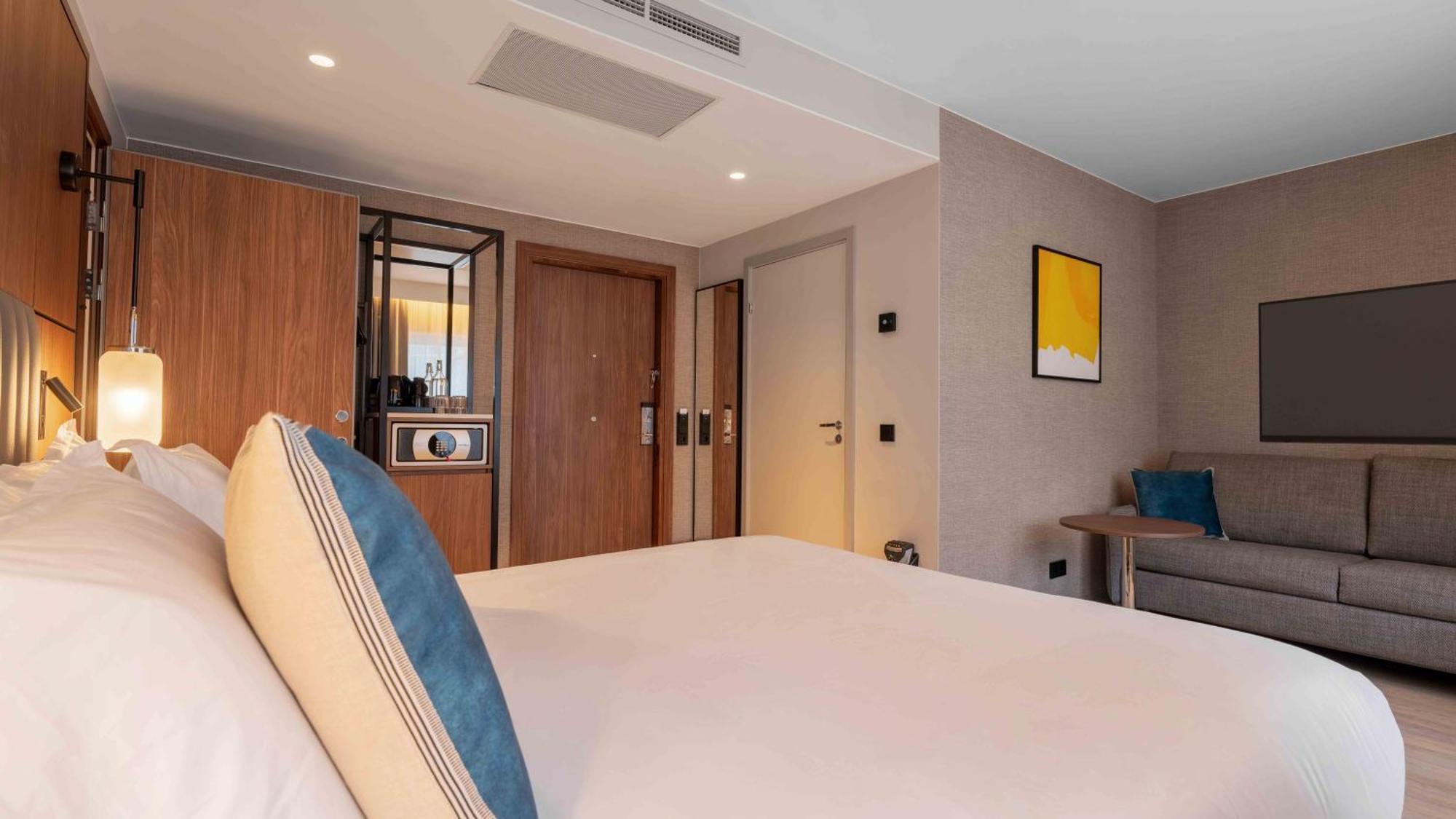 Gezellige Queen-kamer met gratis toegang tot de spa - toegankelijk