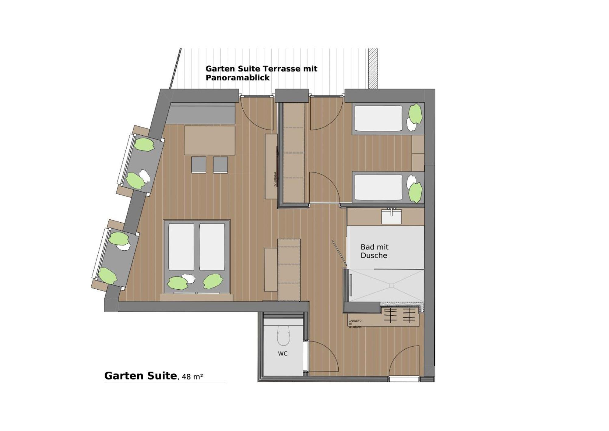 Junior Suite met Uitzicht op de Bergen