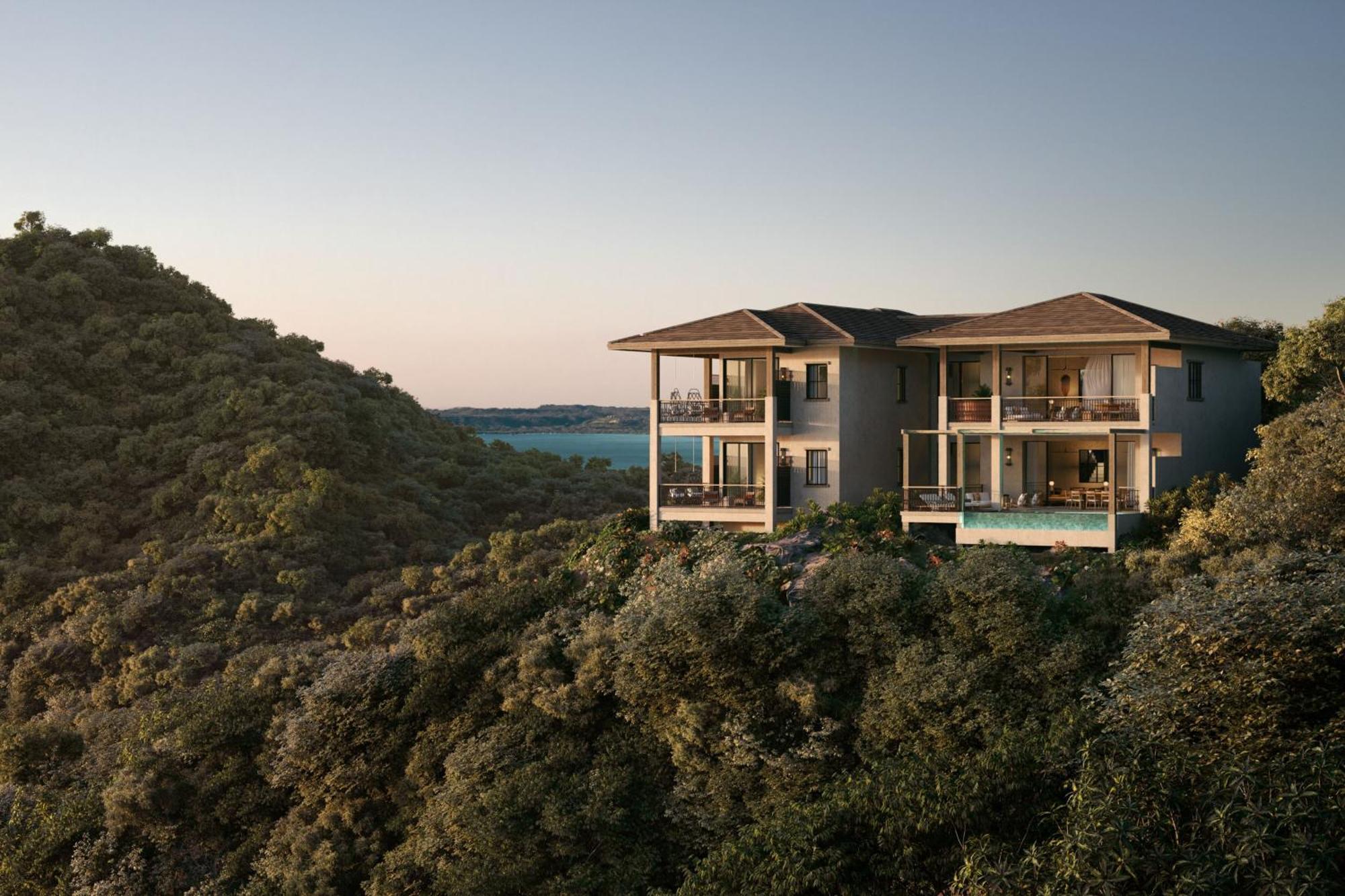 Four-Bedroom Villa with Ocean View and Pool