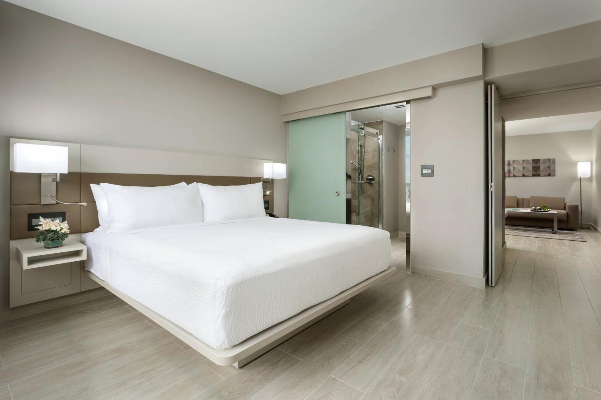 Suite de 1 dormitorio con balcón - 1 cama grande