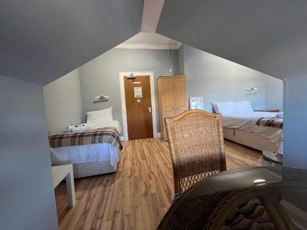 Family Room with Shared Bathroom