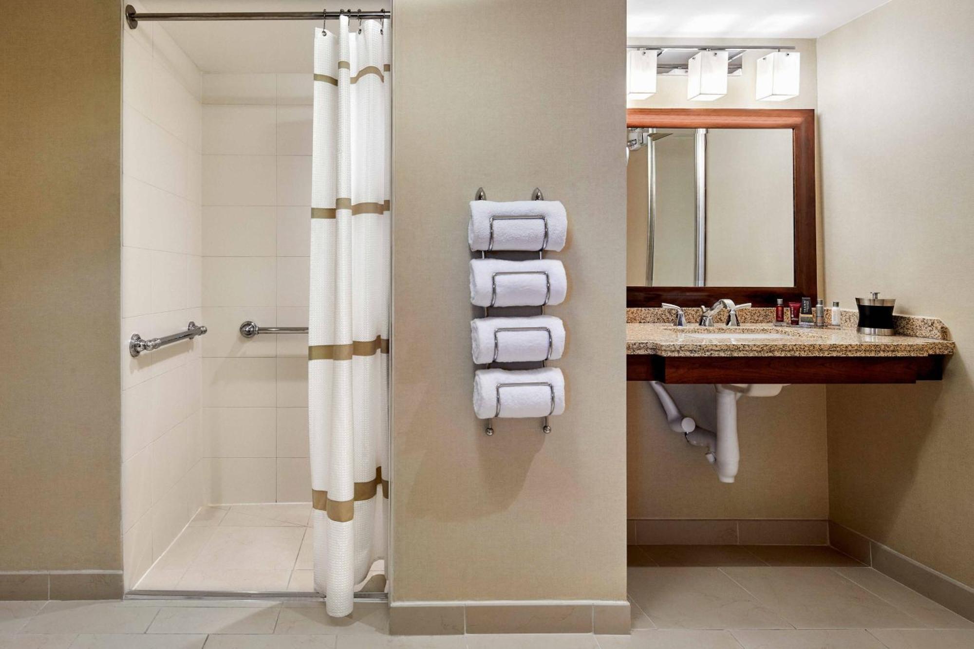 One-Bedroom King Suite with Sofa Bed and Roll-in Shower - Mobility Accessible