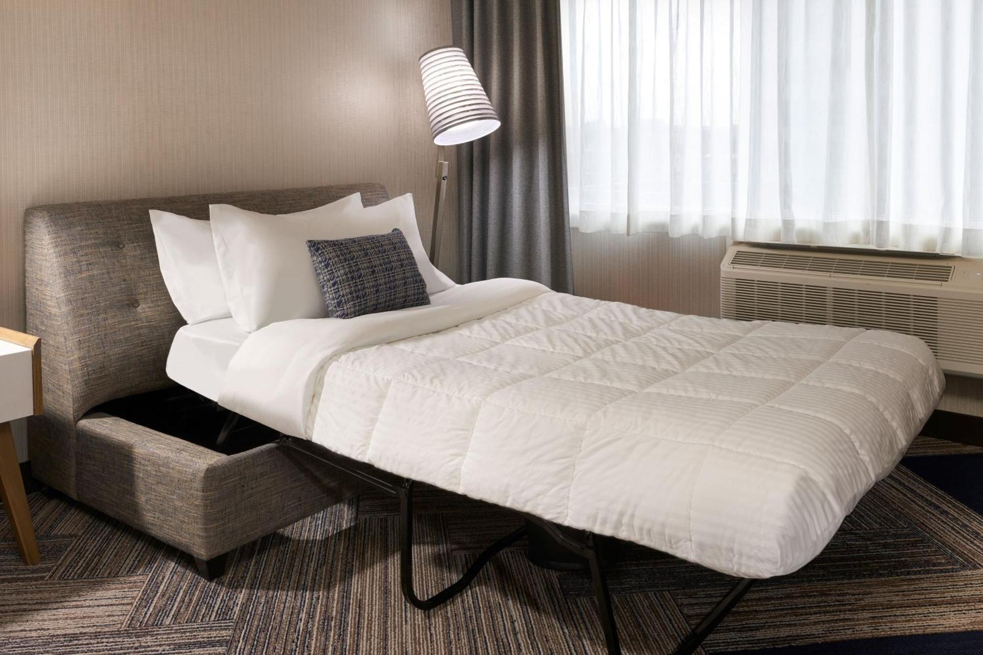 Guest room, 1 King, Sofa bed, City view
