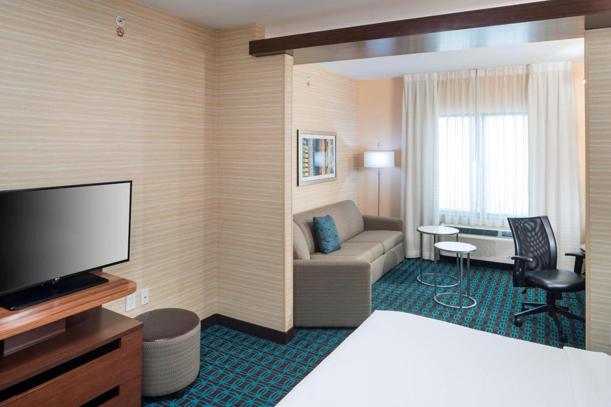King Suite with Roll-In Shower and Sofa Bed - Mobility Access/Hearing Accessible