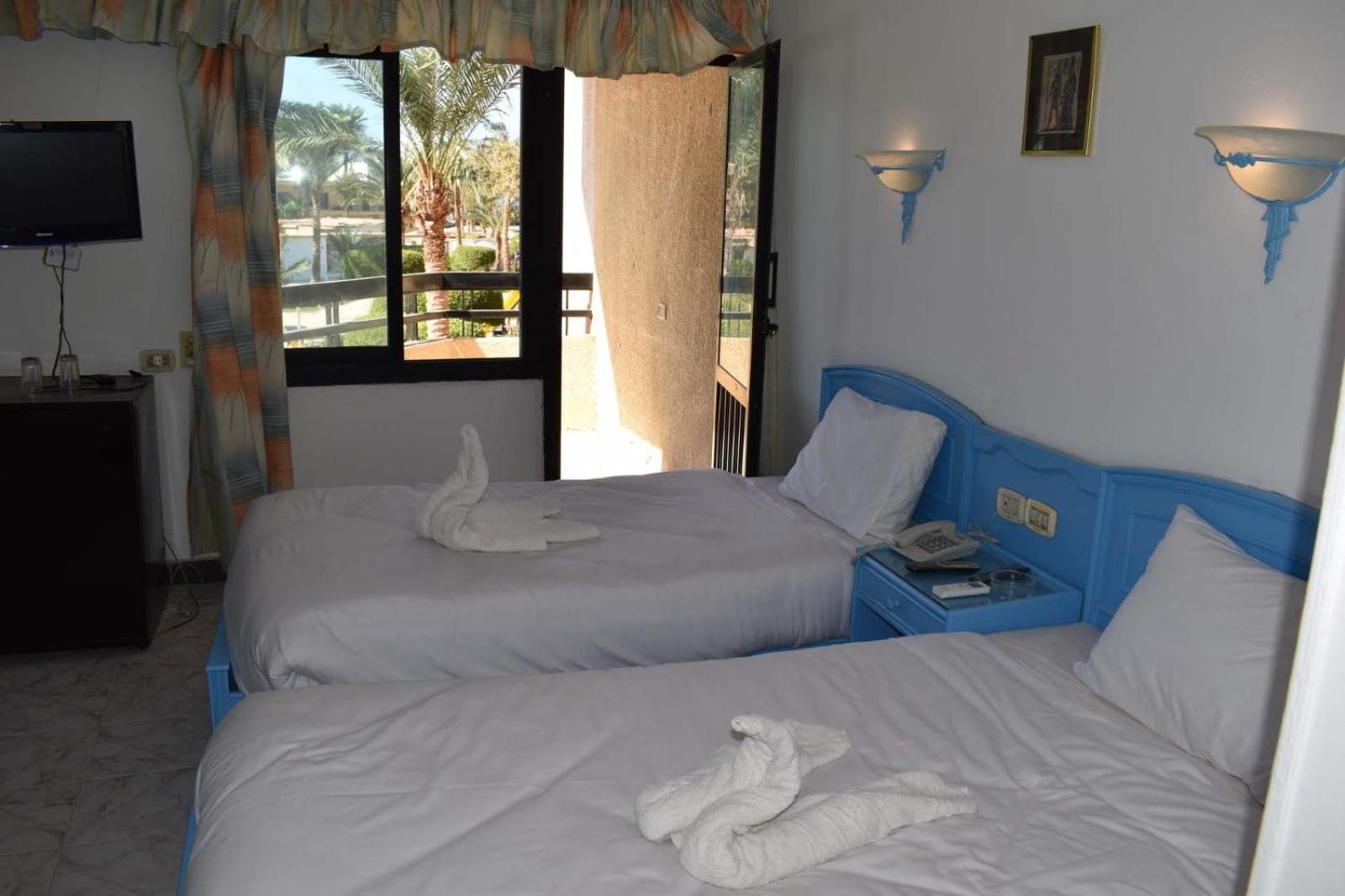 Doppelzimmer mit Gartenblick