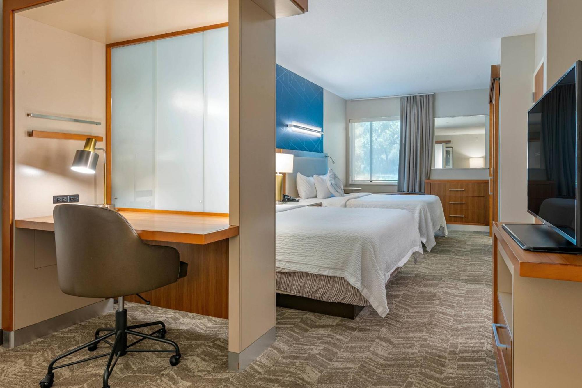 Queen Suite with Two Queen Beds and Trundle Sofa