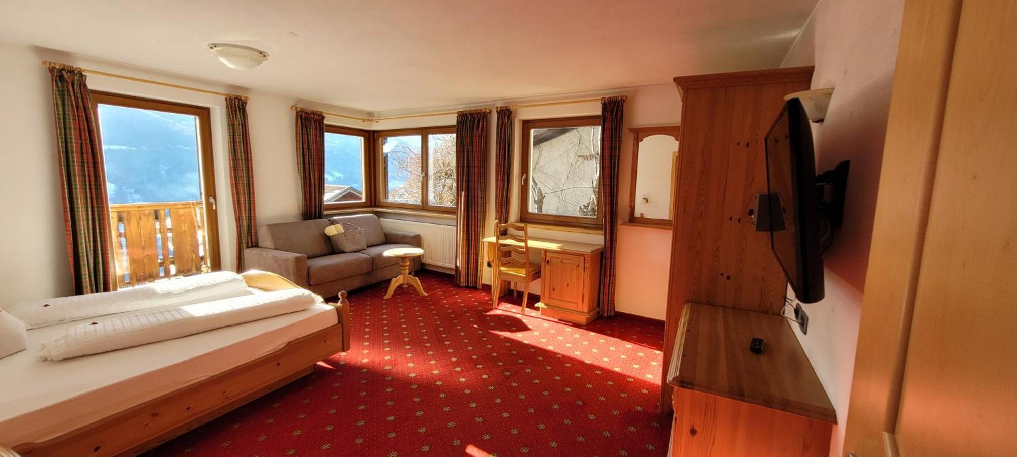 Doppelzimmer mit Bergblick
